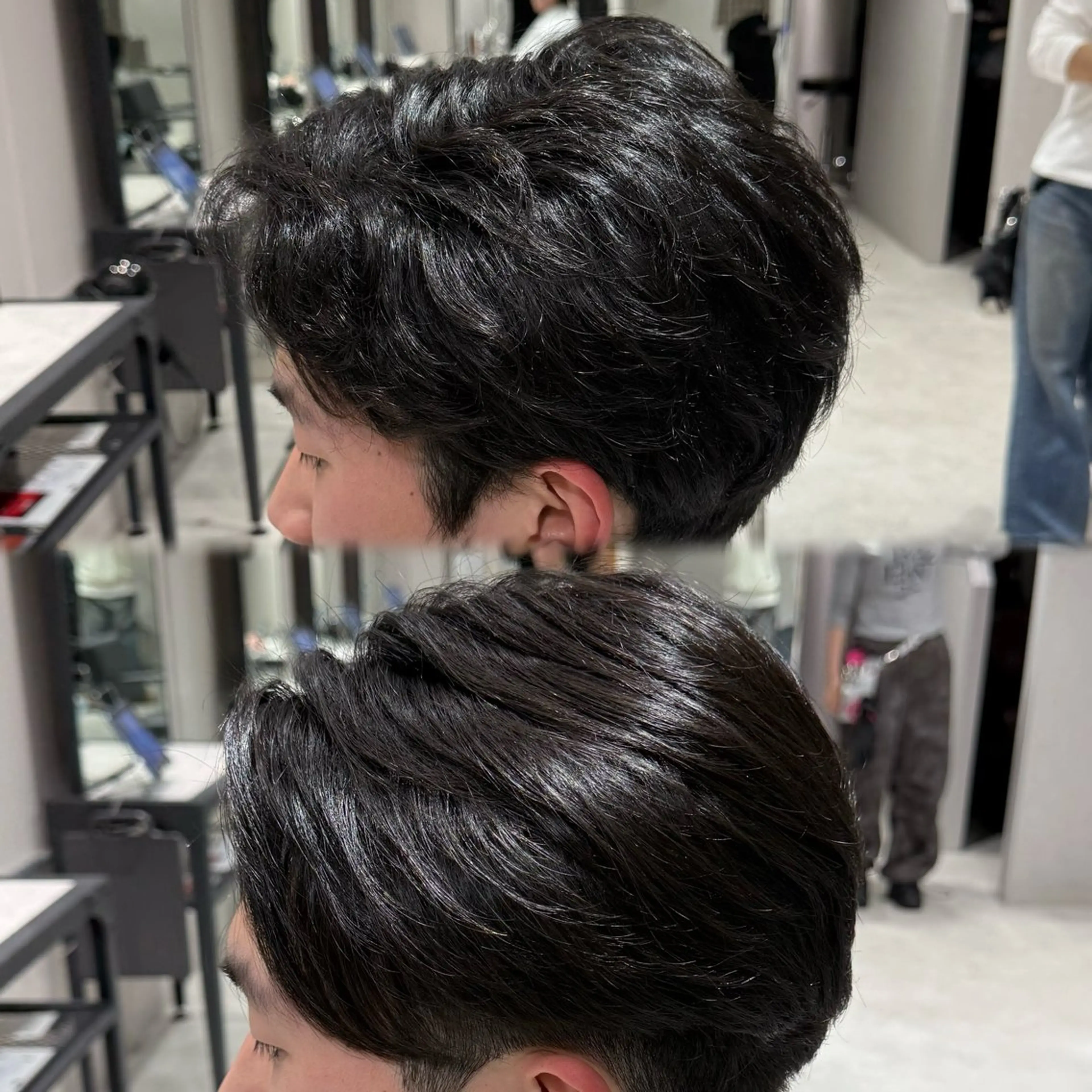 メンズ カット 縮毛矯正 メンズ縮毛矯正 /池袋/原田海朱のヘアスタイル