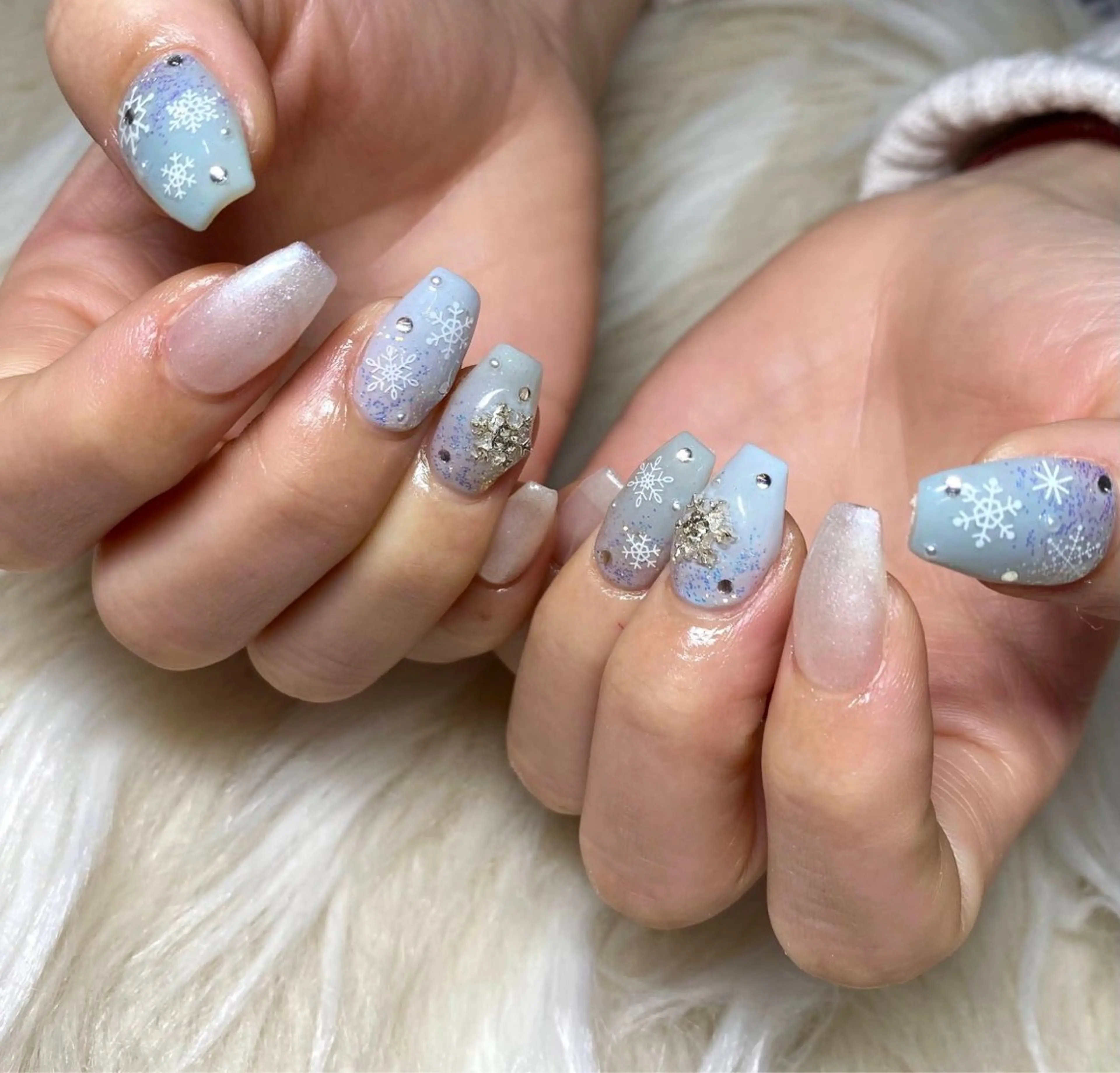 ネイル ボルドー 長さ出し フレンチネイル ジェルネイル グラデーション ハンドネイル Nail&eye Belire 新宿のネイルデザイン