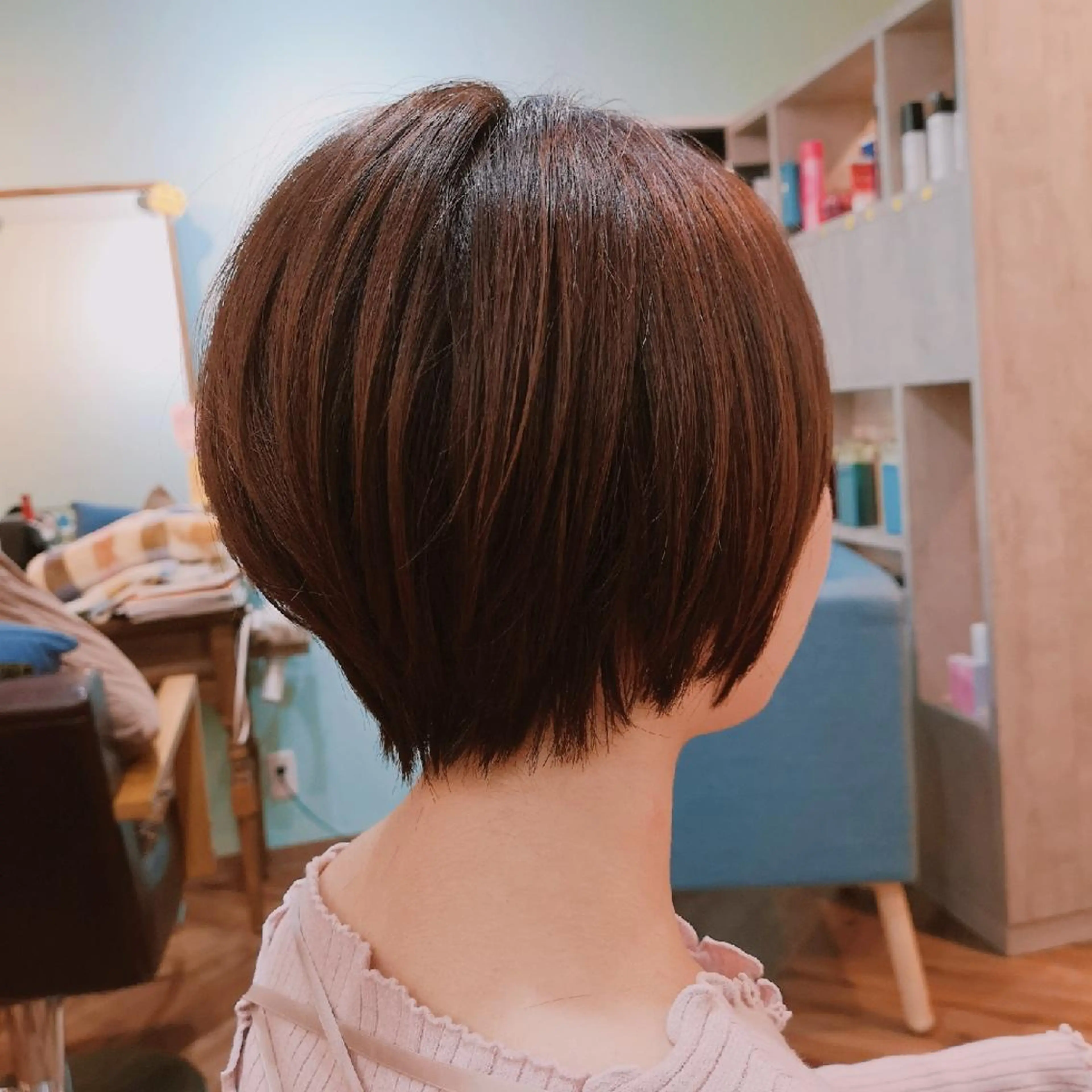 ショート スミダ モモコのヘアスタイル
