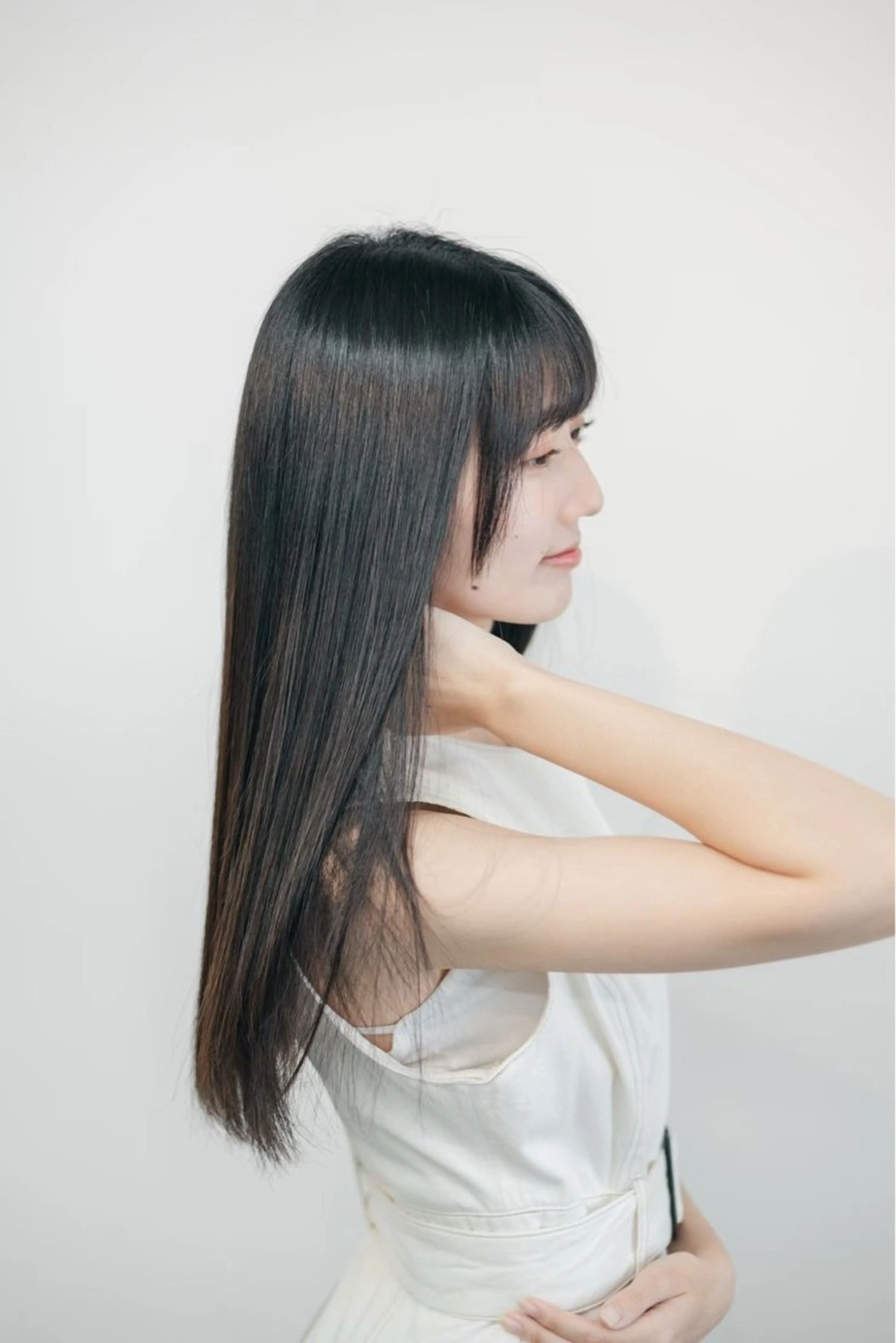 ロング 縮毛矯正 beauty beast防府店のヘアスタイル
