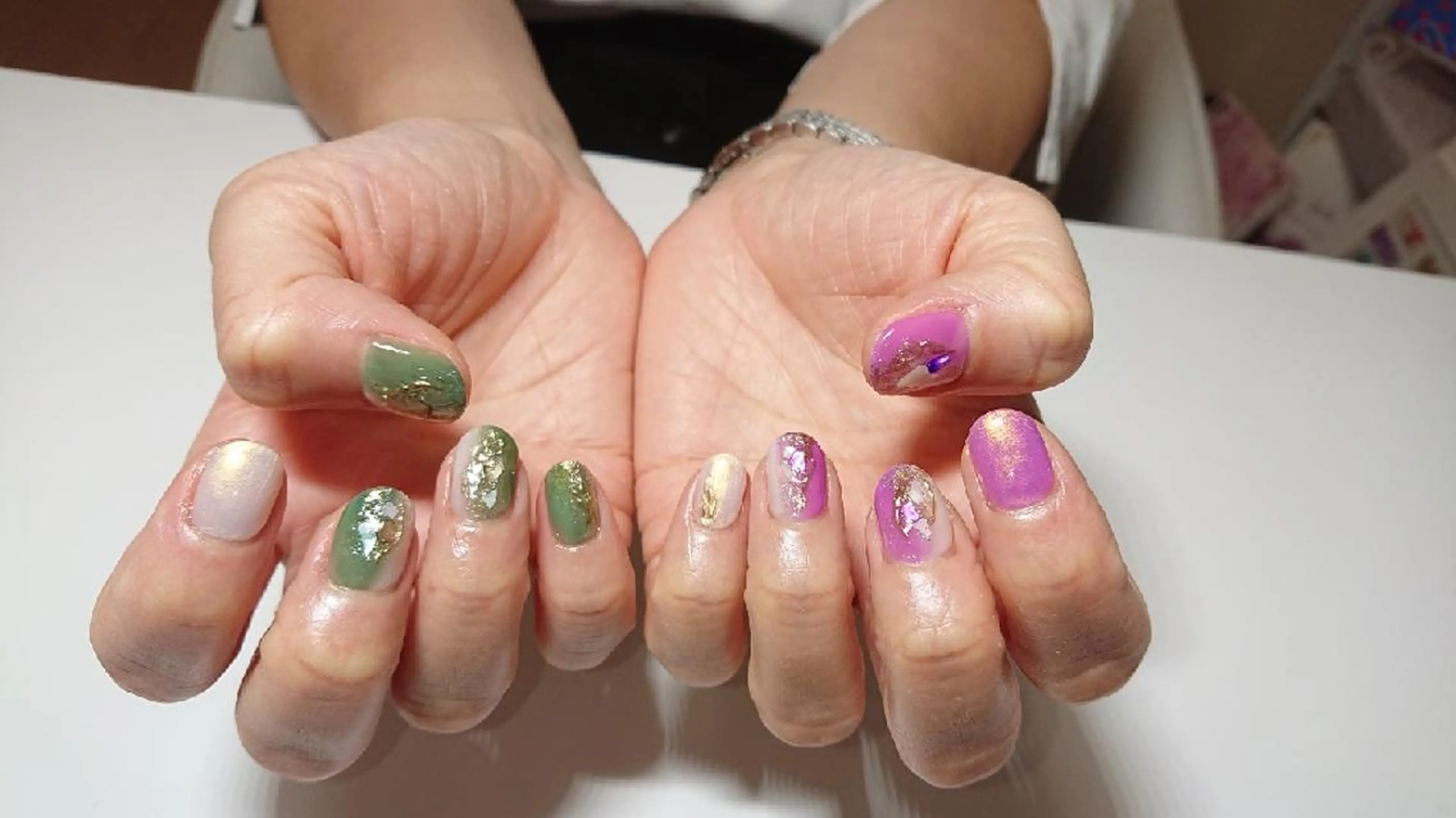 ネイル ニュアンスネイル ハンドネイル JEWEL nailのネイルデザイン