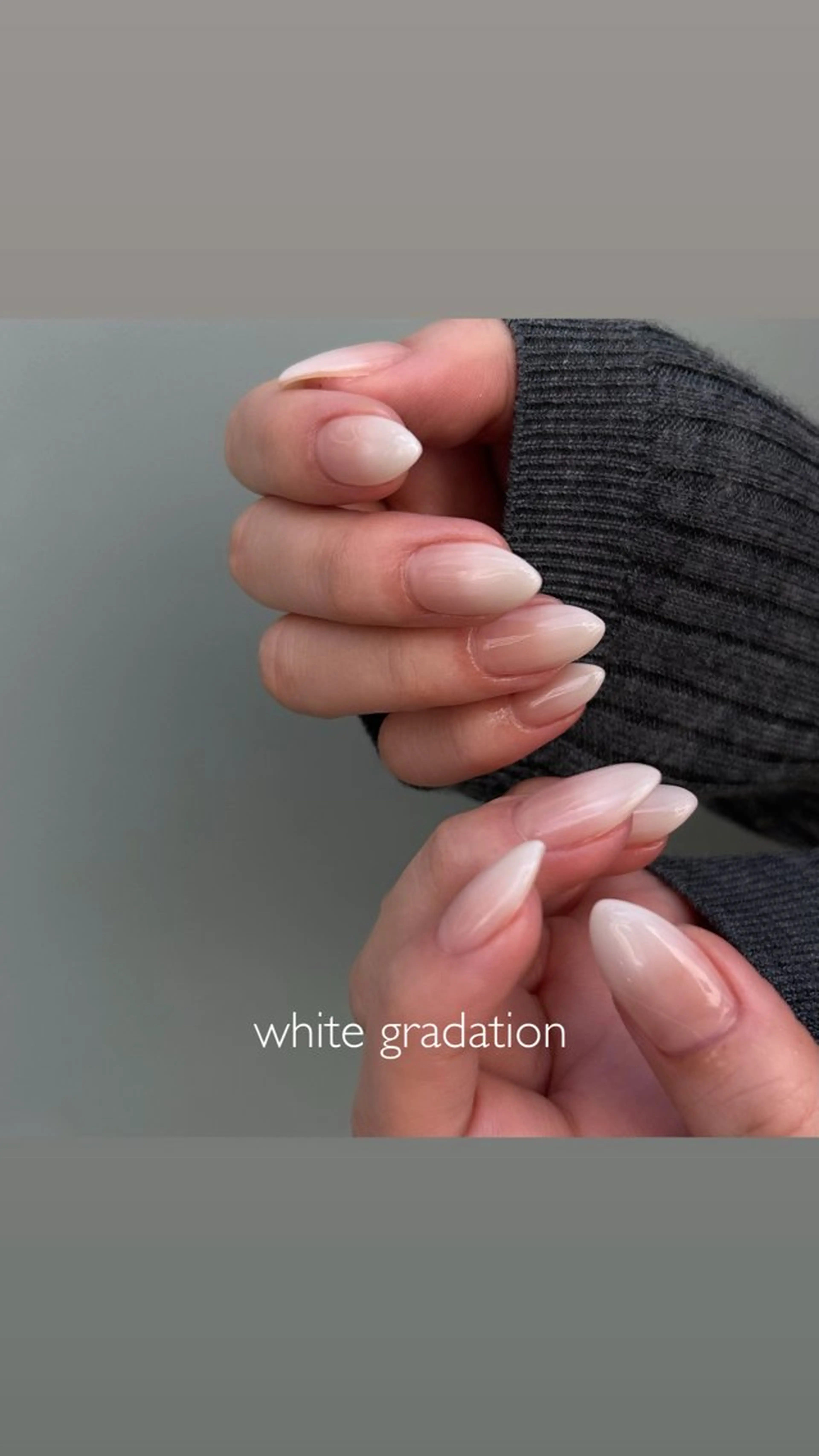 モデル🪽グラデーション✨【simple design】カラーはお選びいただけます/初回オフ無料の写真