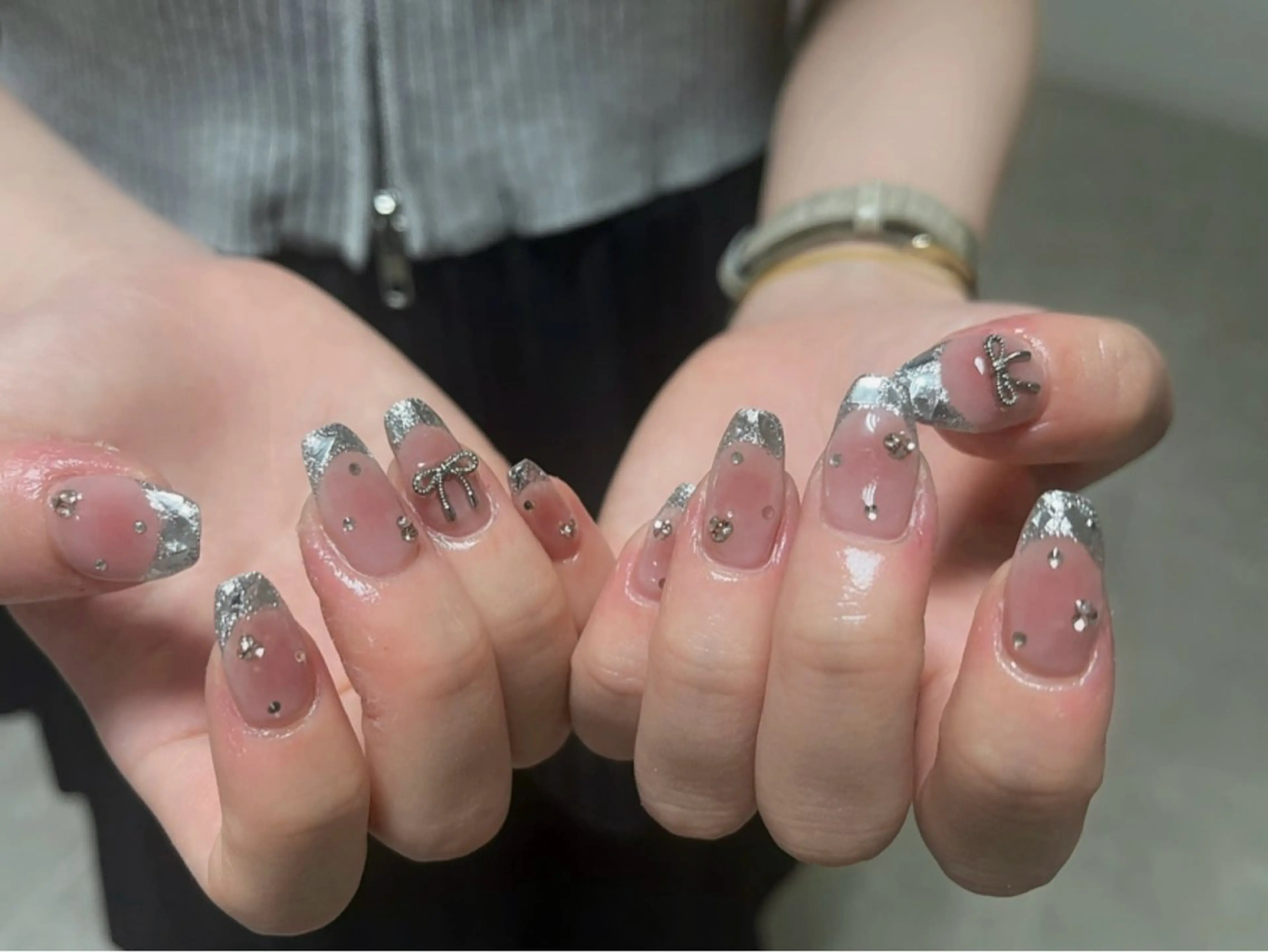 ネイル 【Zina京都駅前】 きぬがわ らむのネイルデザイン