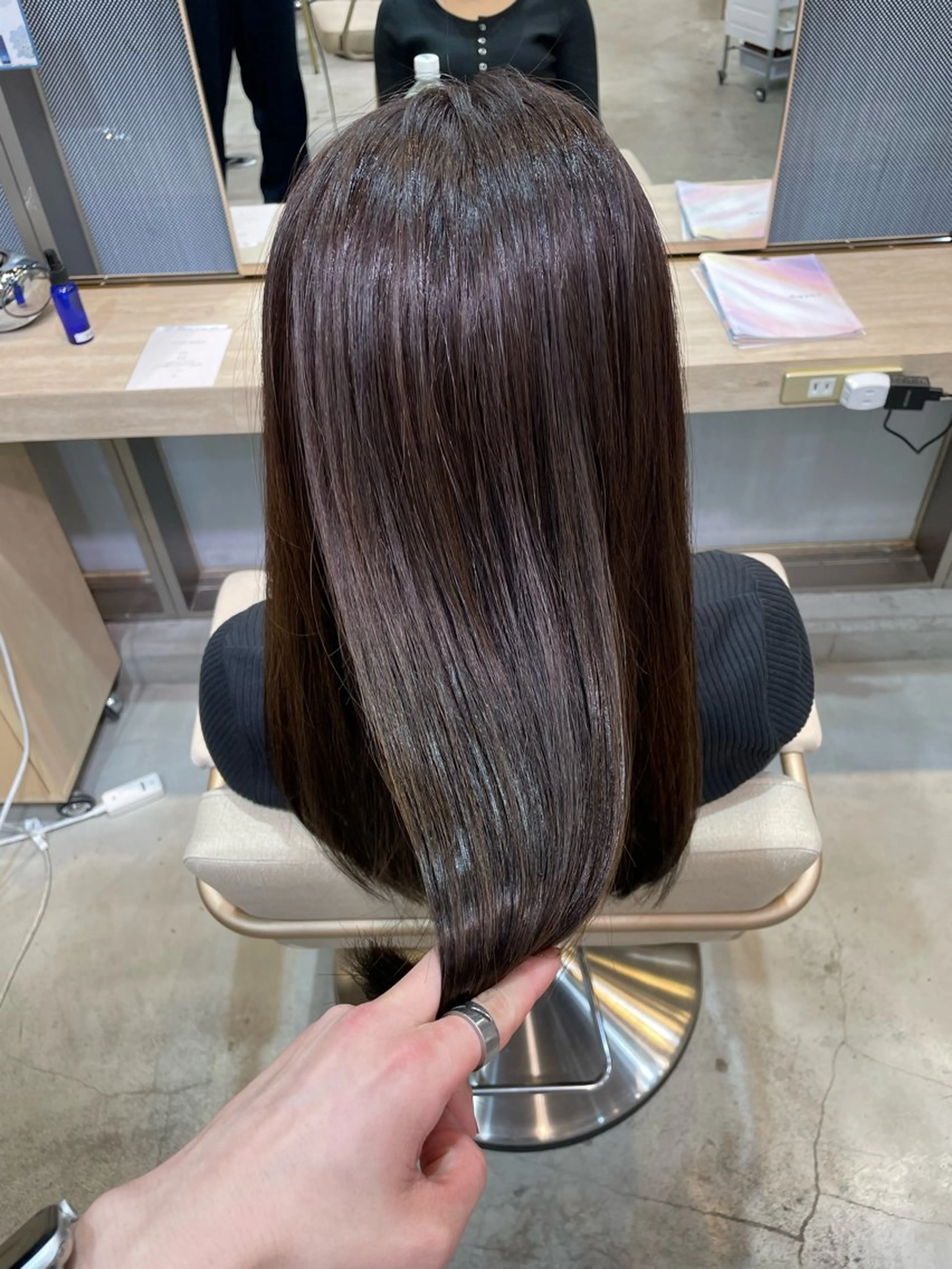 【平日限定】⭐️🌈ダメージレス艶カラー⭐️🌈の写真