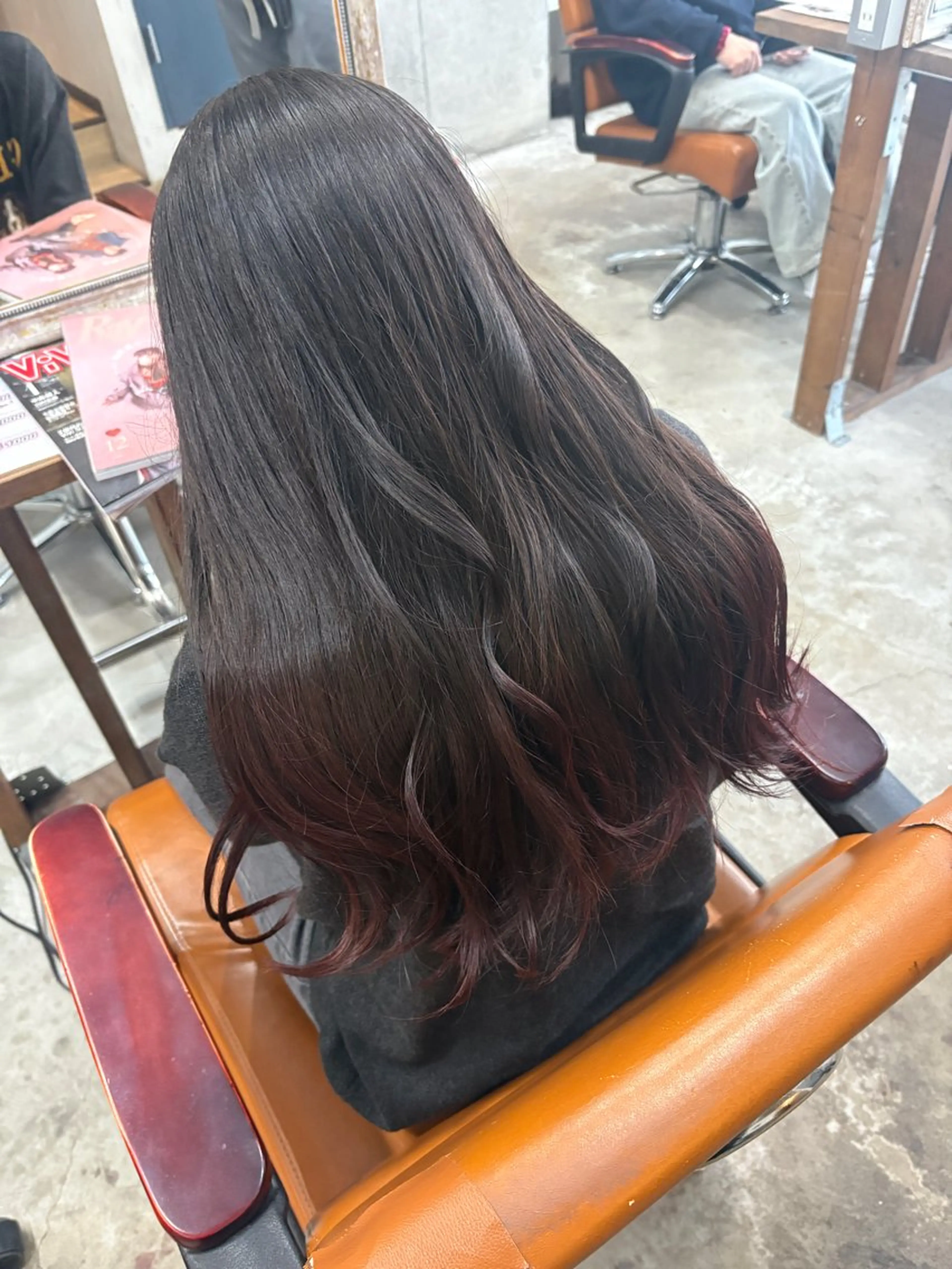 ロング カット ヘアカラー Yukino/ 透明カラー🫧のヘアスタイル