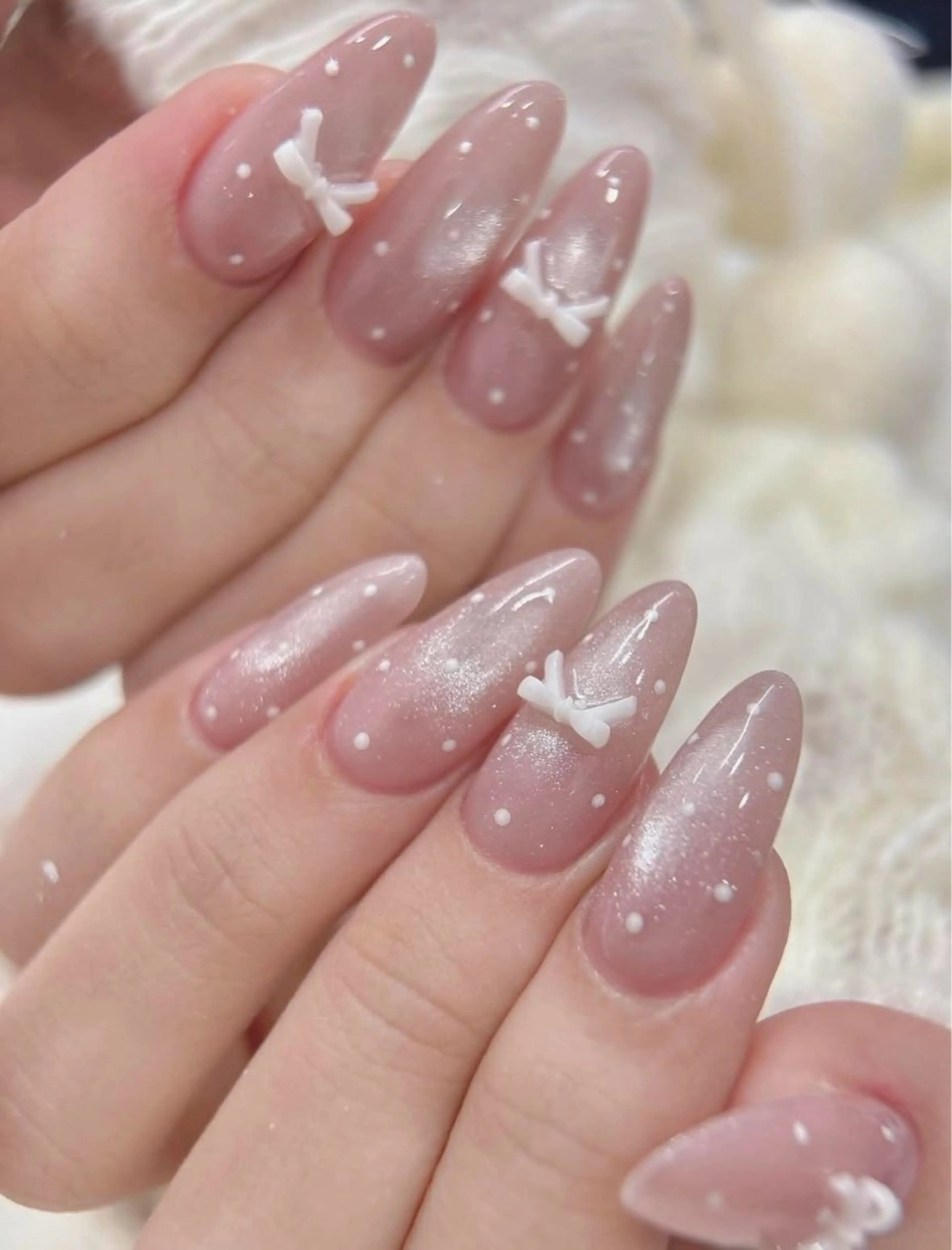 カラー グラデーションカラー ピンクカラー ハンドネイル AIN Nailのネイルデザイン