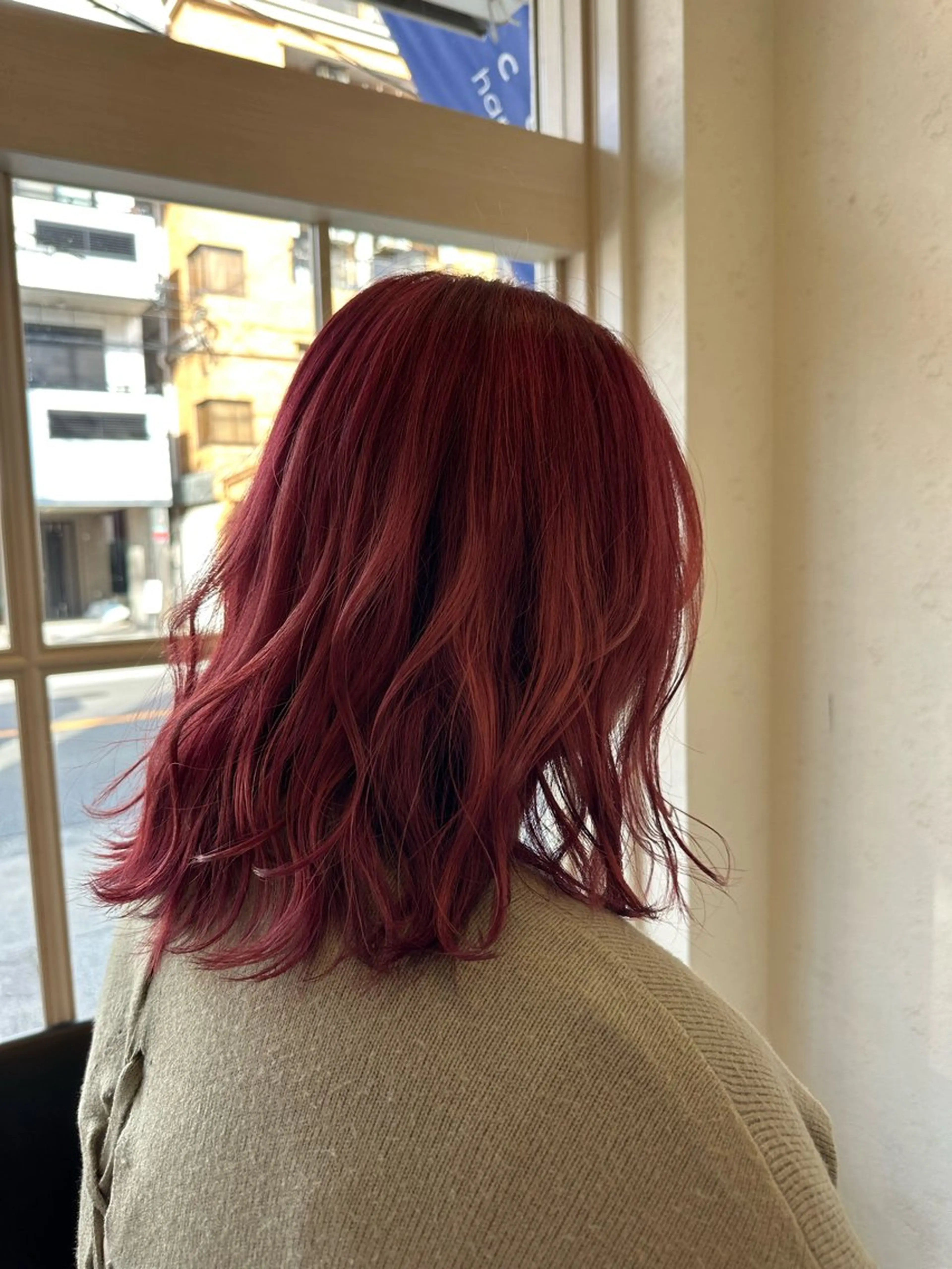 ミディアム カラー Ayaka ‪✂︎‬のヘアスタイル