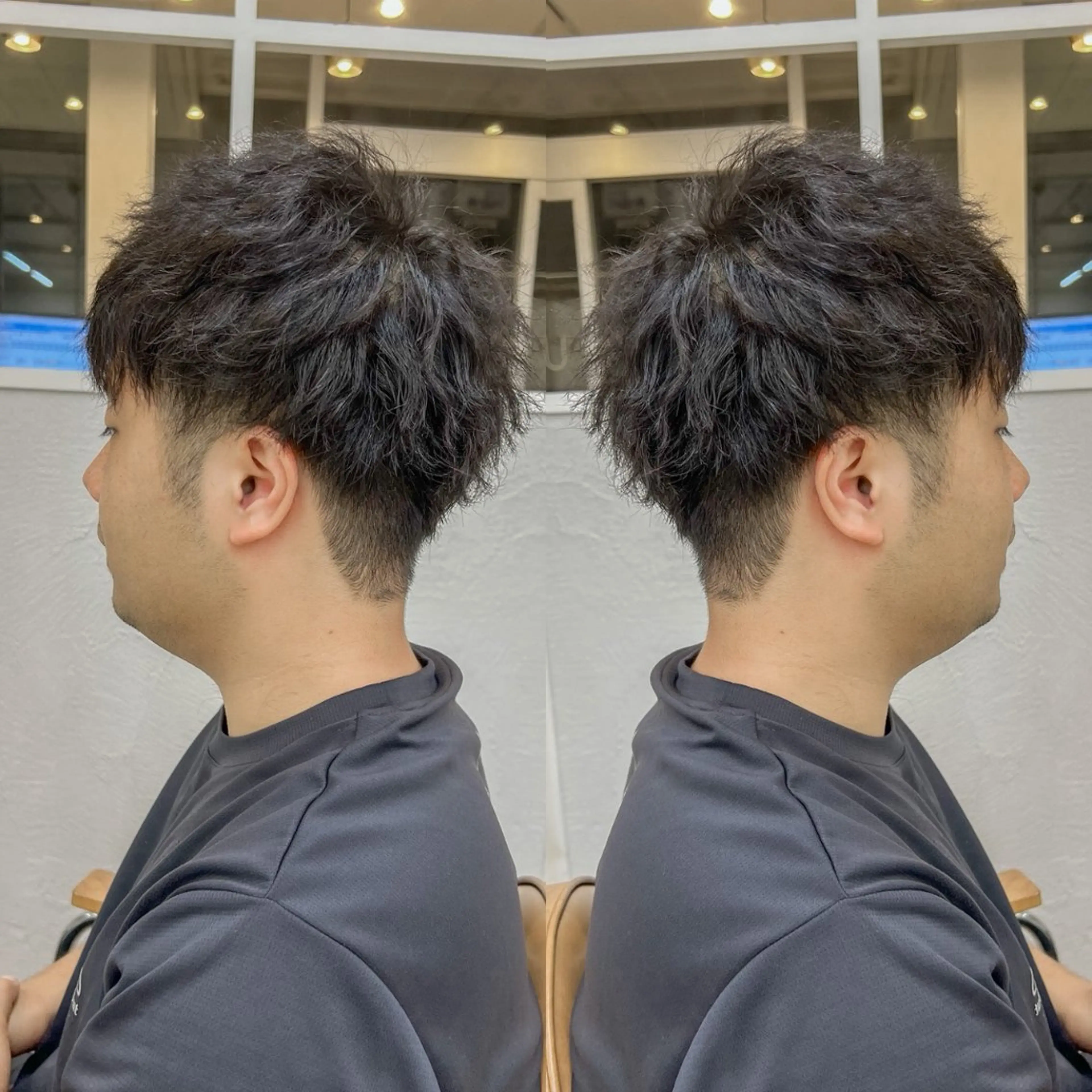 パーマ メンズ メンズパーマ メンズツイストパーマ ツイストパーマ 塚本/豊橋メンズ特化 パーマ、ヘッドスパのヘアスタイル