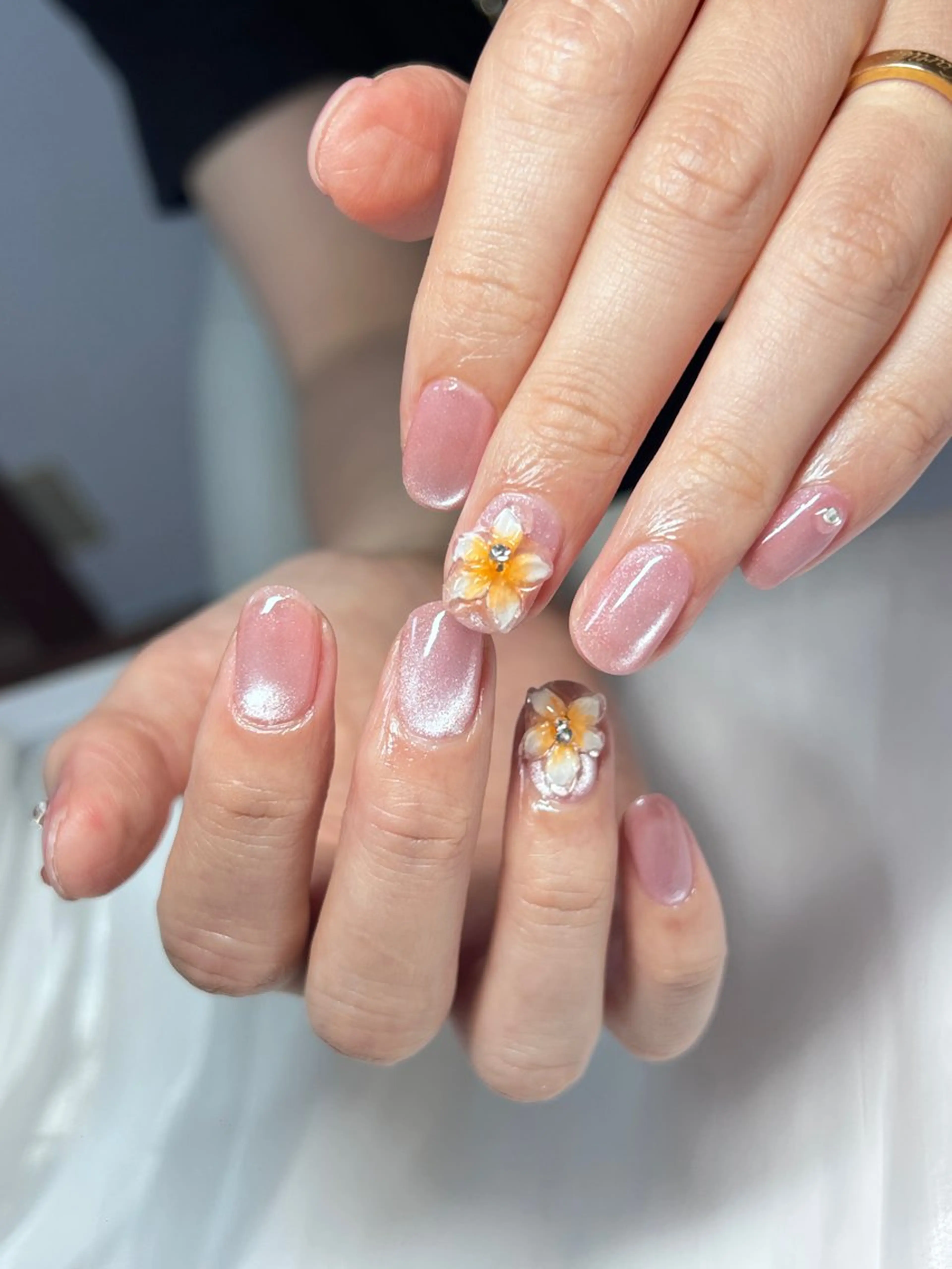 ネイル Horie 雪のネイルデザイン