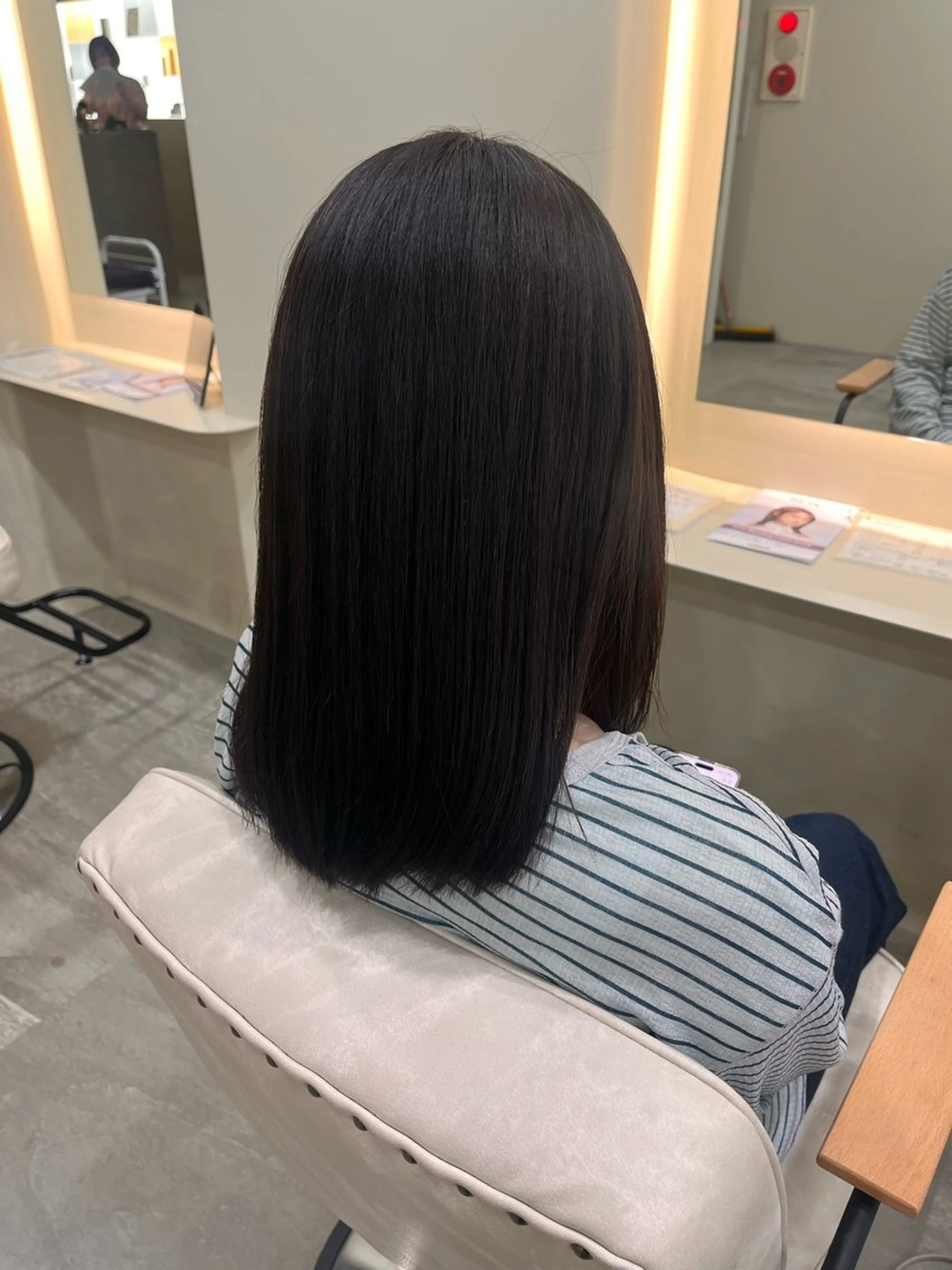 ミディアム カラー ヘアカラー トリートメント haruhi/暖色 ☀️透明感カラーのヘアスタイル