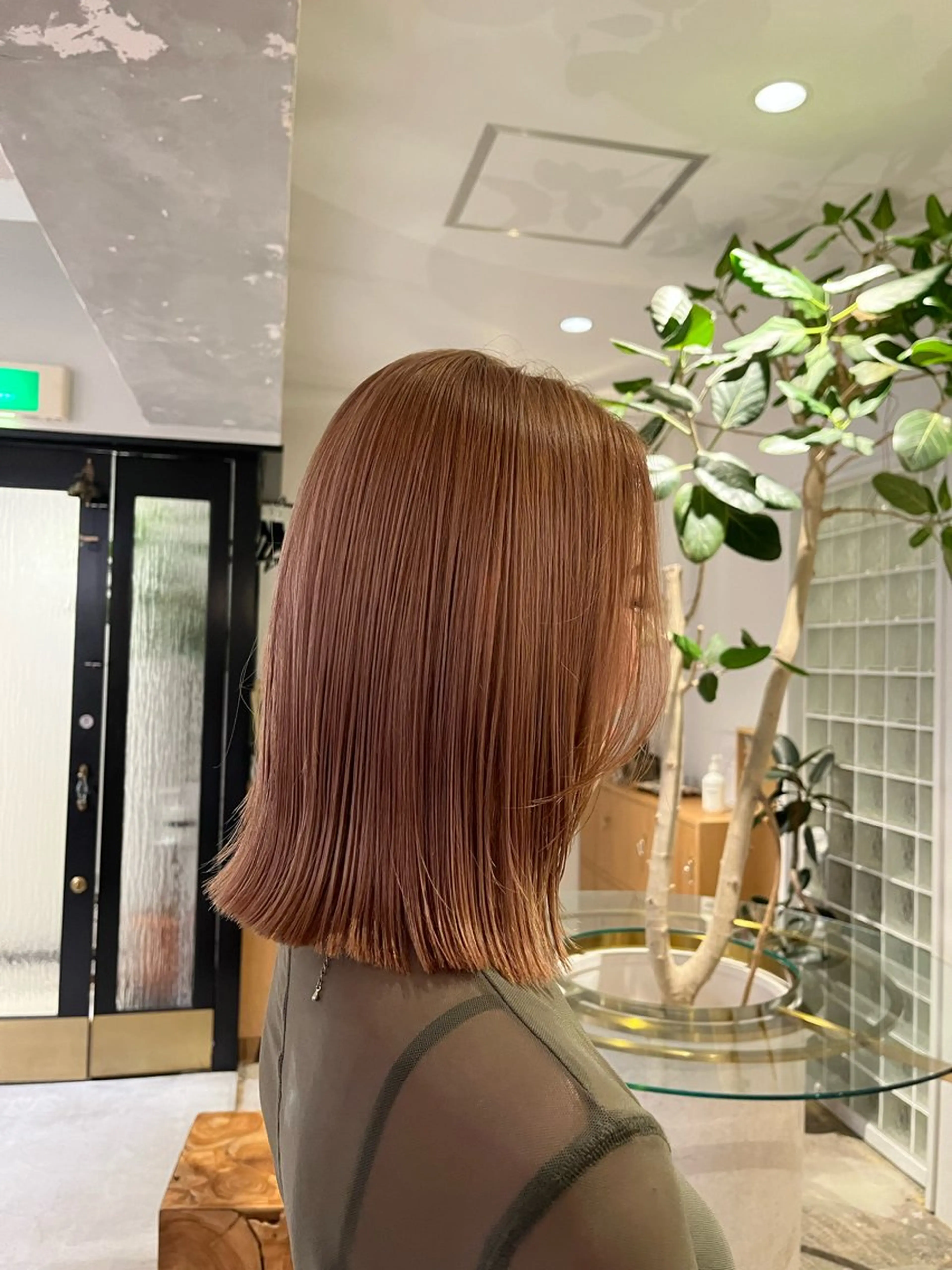 ミディアム カラー lety /神戸元町のヘアスタイル