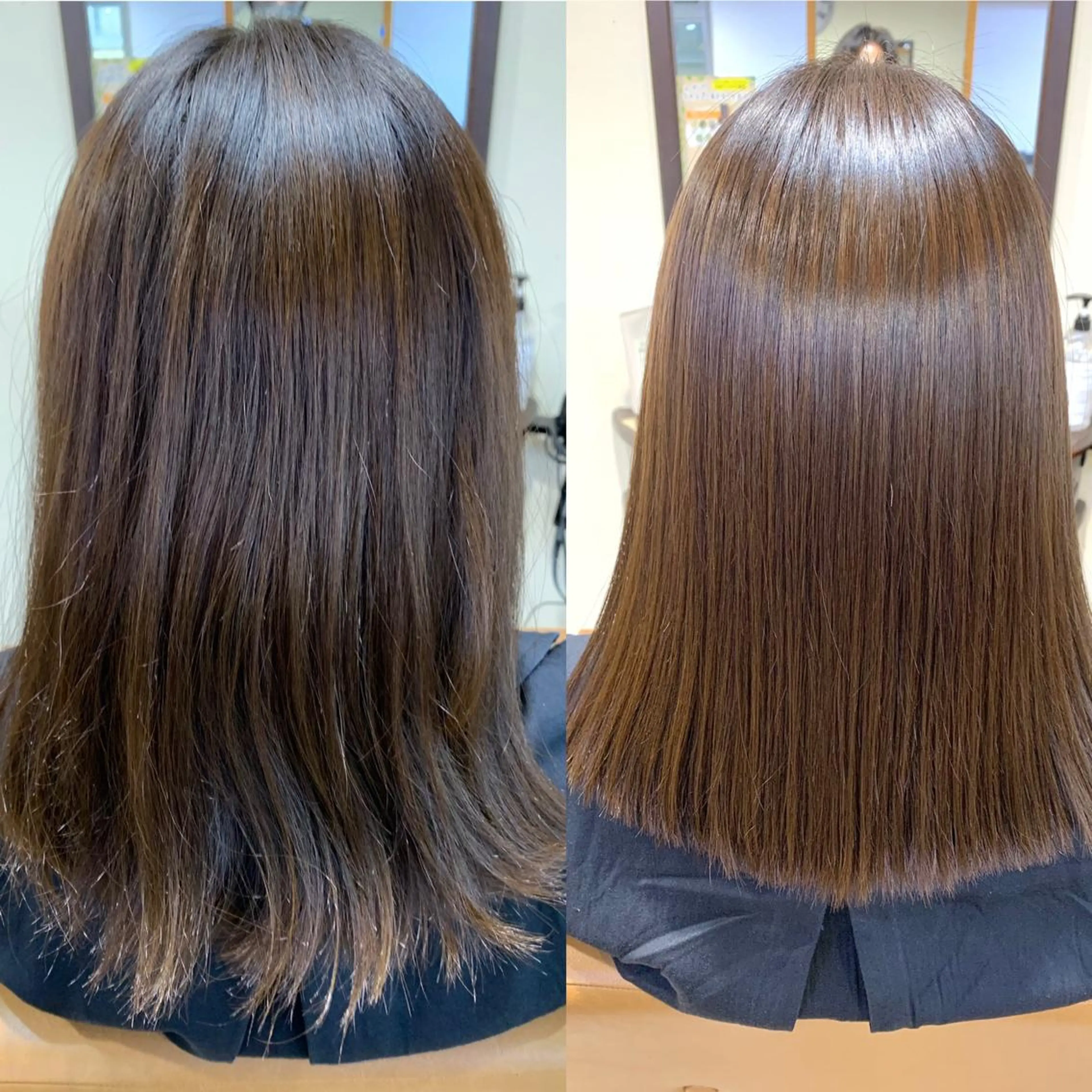 セミロング パーマ 縮毛矯正 カット 縮毛矯正 トリートメント 髪質改善/山根勇平 /完全マンツーマンのヘアスタイル