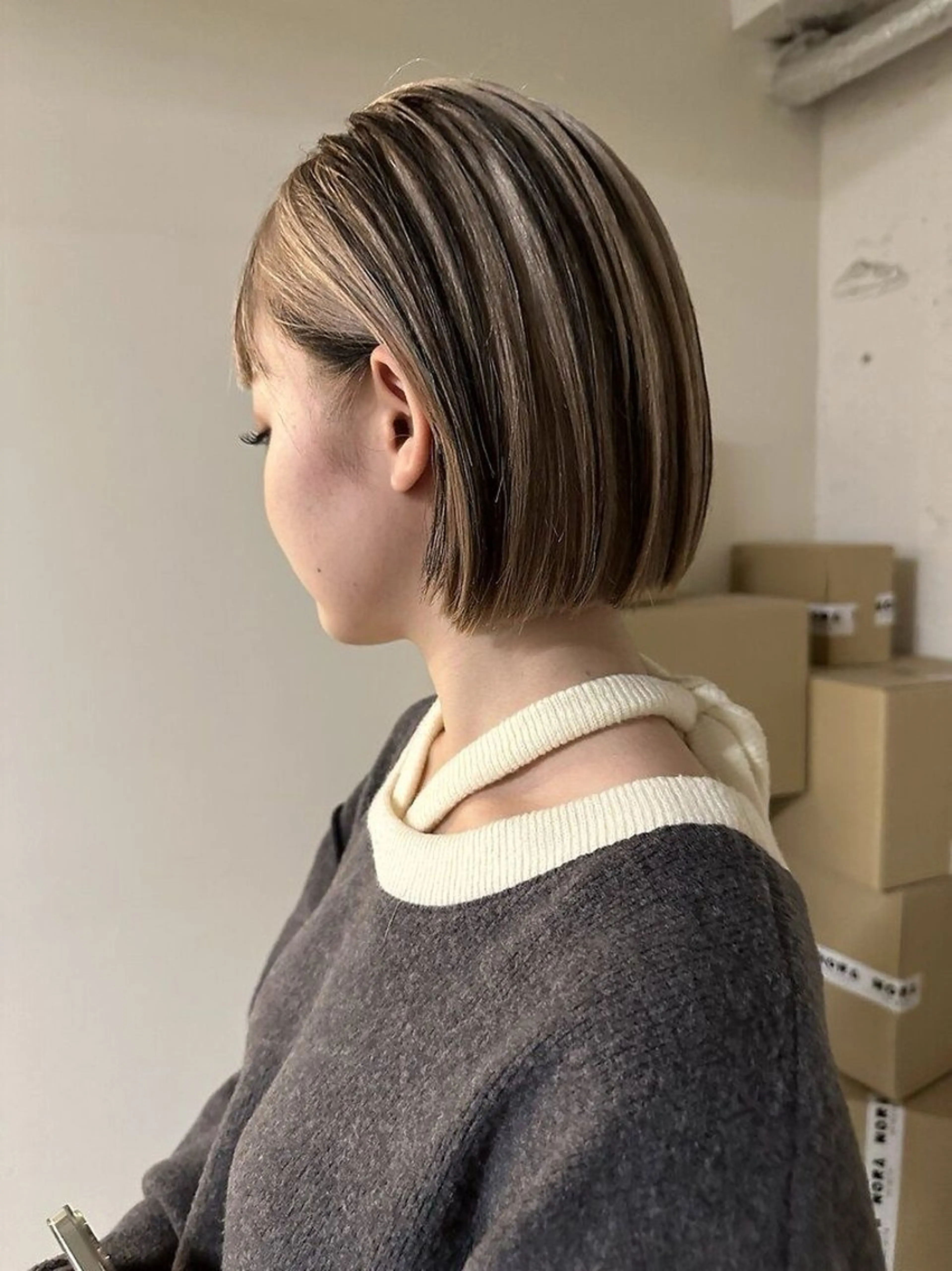 ショート 宇野愛華∕ パーマスタイルのヘアスタイル