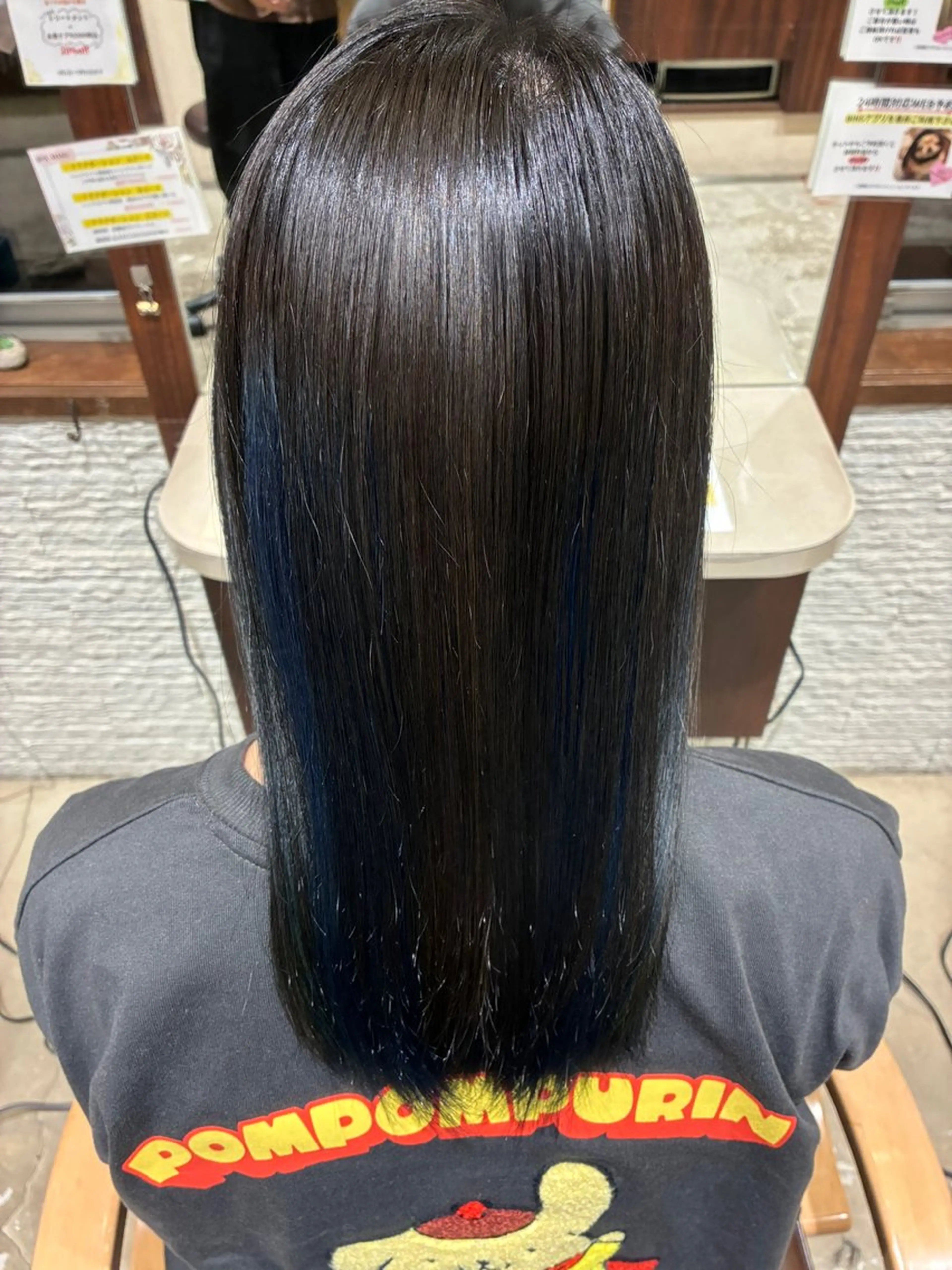カラー パーマ ストレートパーマ 今井 出海のヘアスタイル