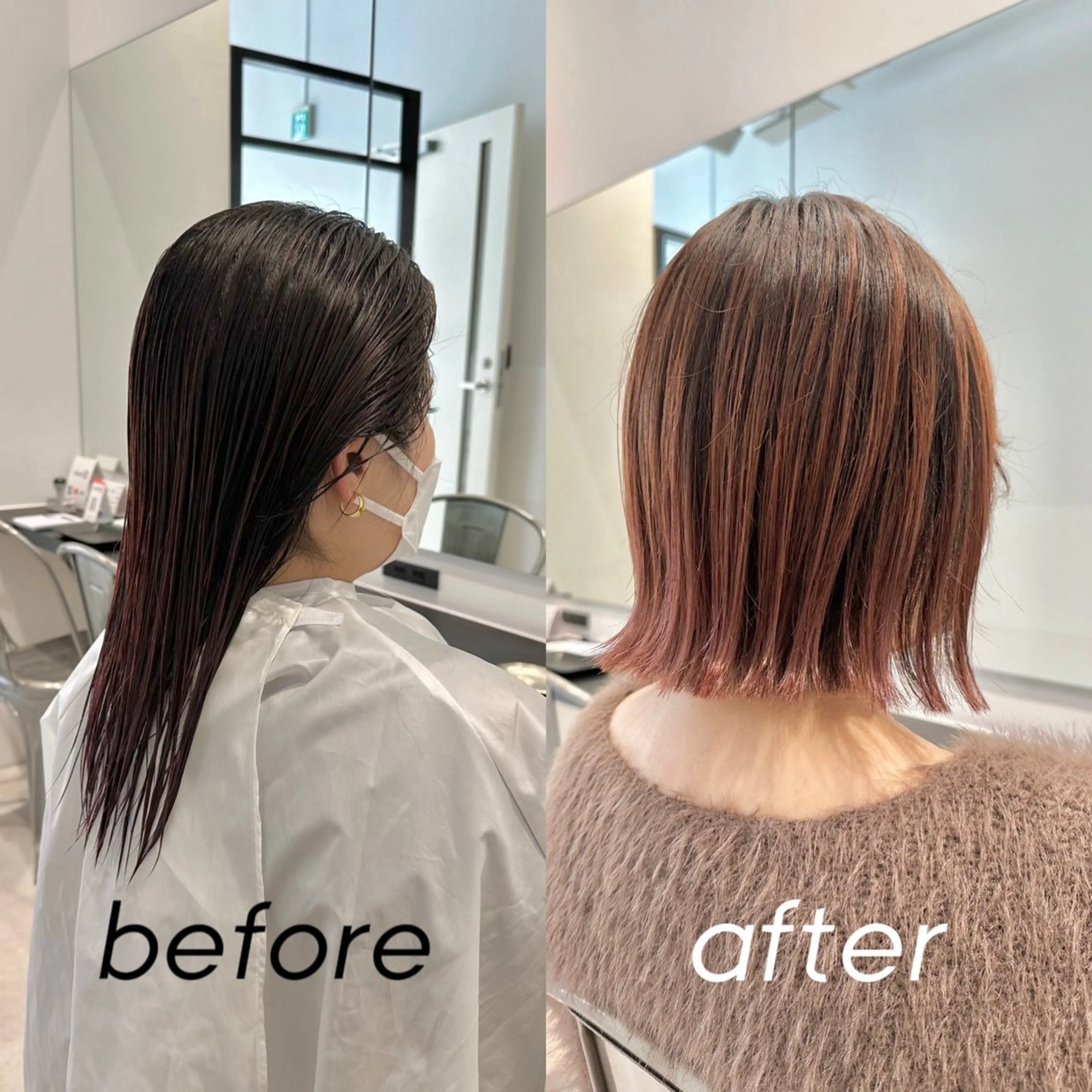 ミディアム ボブ 【髪質改善の専門店】 🫧鷹司郎のヘアスタイル