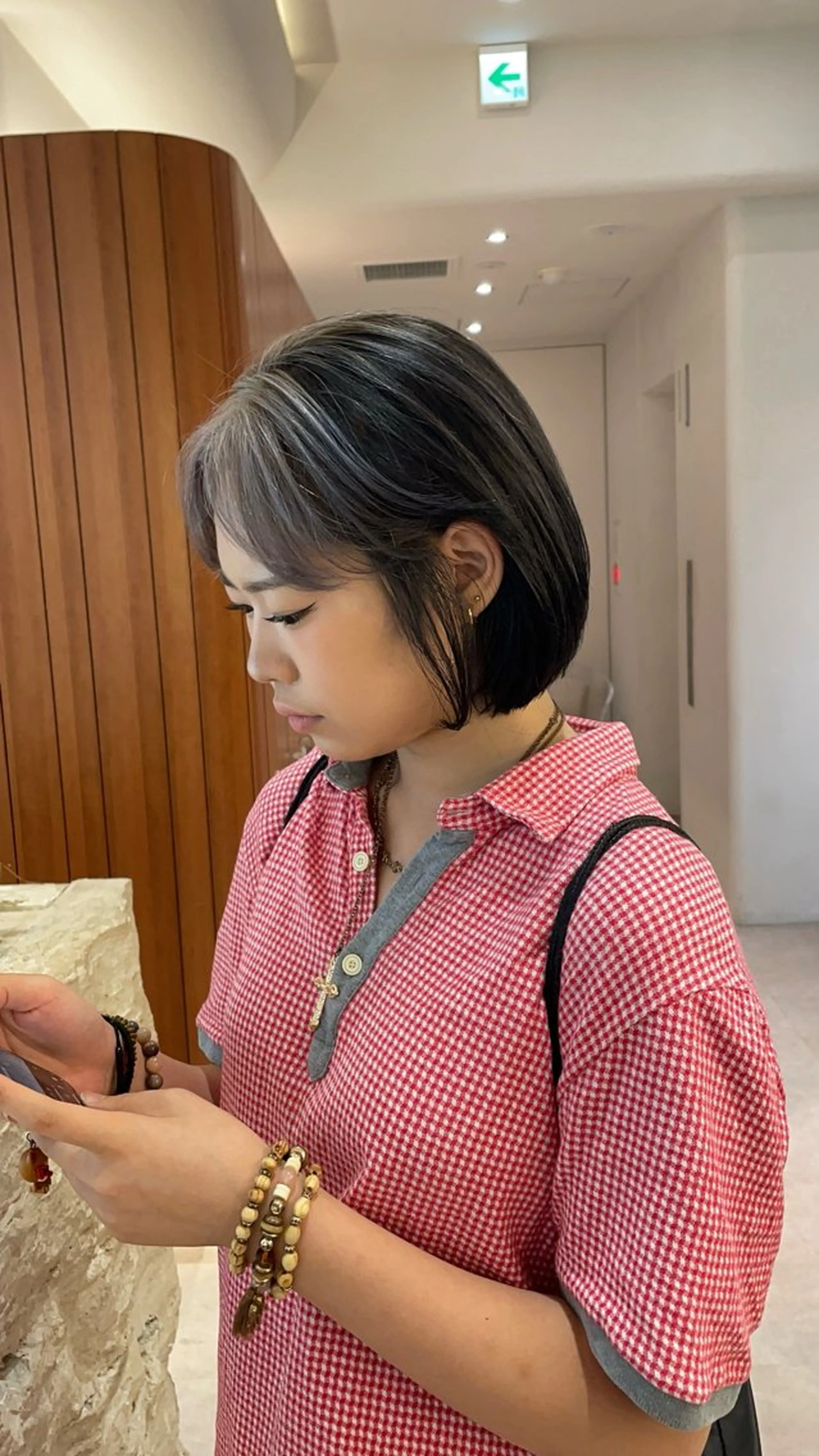 ミディアム カラー 新宿/韓国ボブ/ レイヤーボブしょうごのヘアスタイル