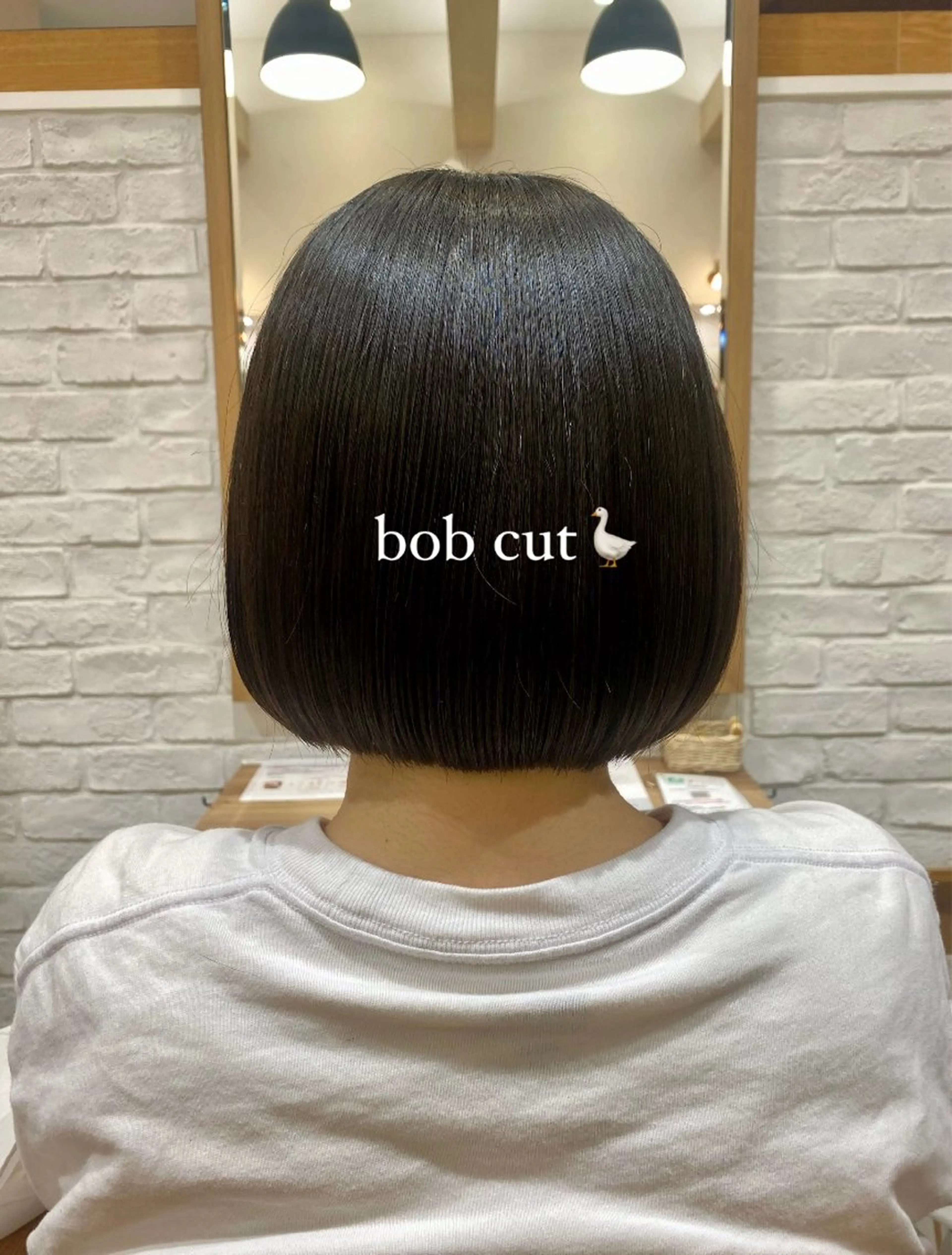 ショート ボブ 小竹 夏花のヘアスタイル