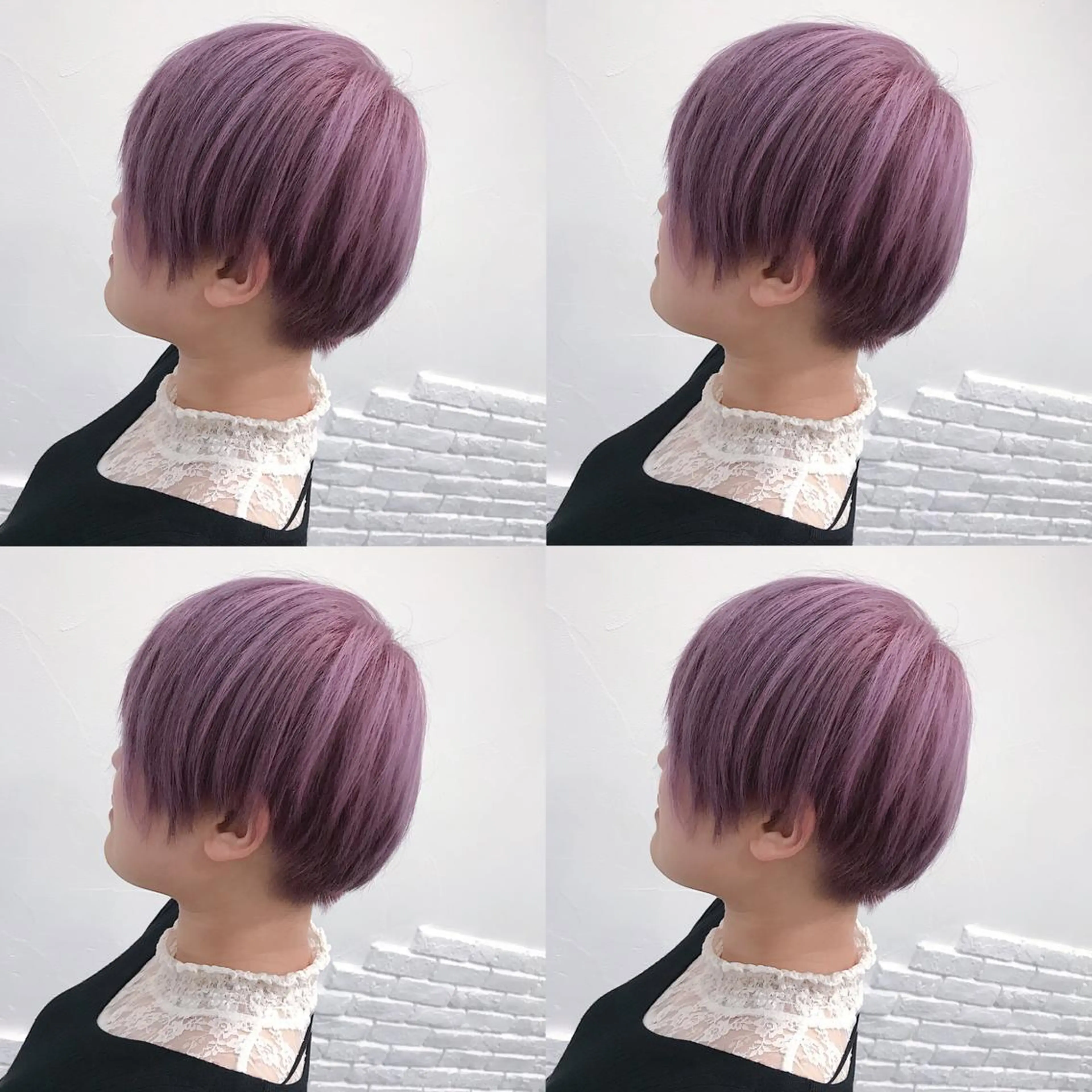 ショート カラー ヘアアレンジ カット ヘアカラー トリートメント TAKUMAブリーチ /切りっぱなし🪽のヘアスタイル