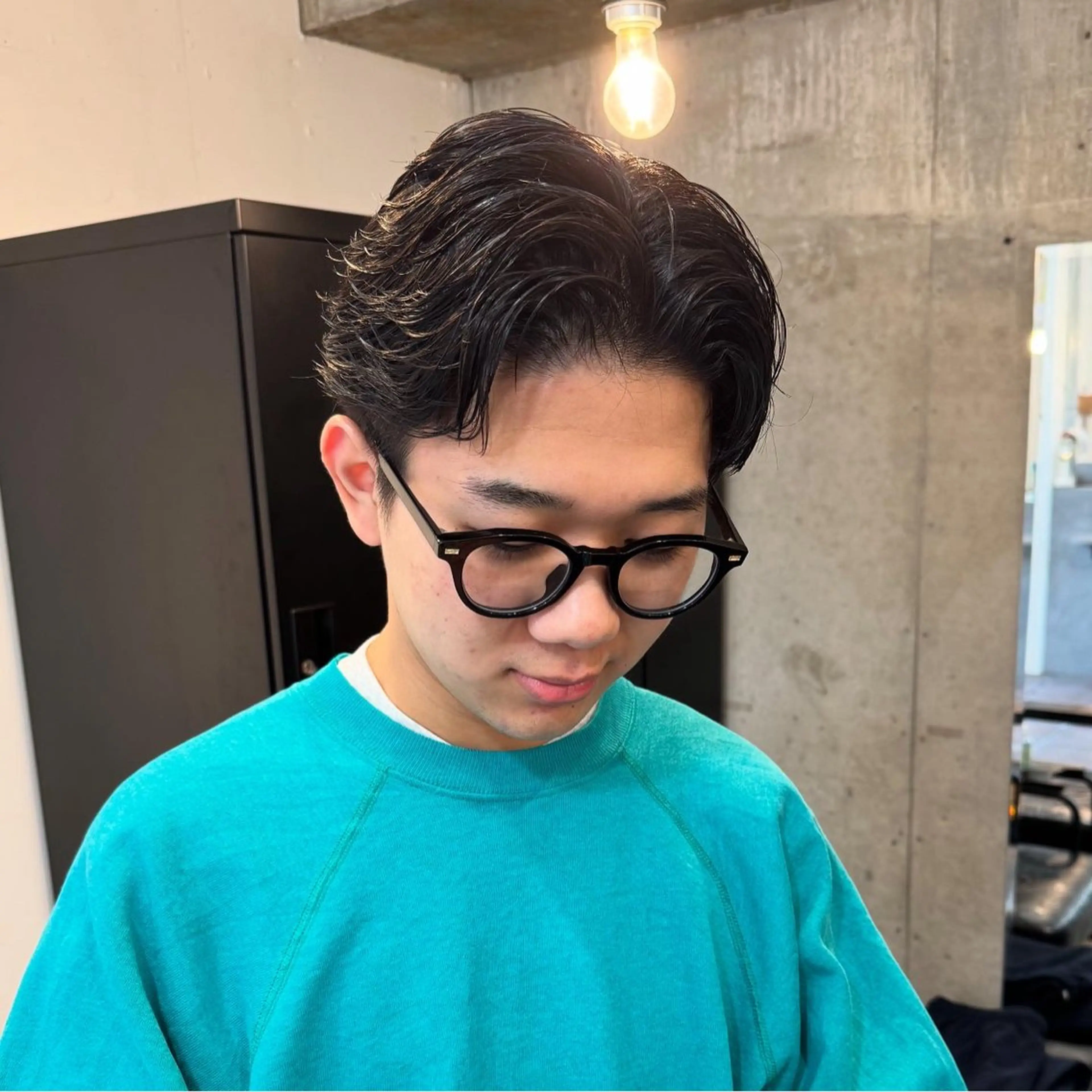 ショート メンズ カット 堀 琉冴のヘアスタイル