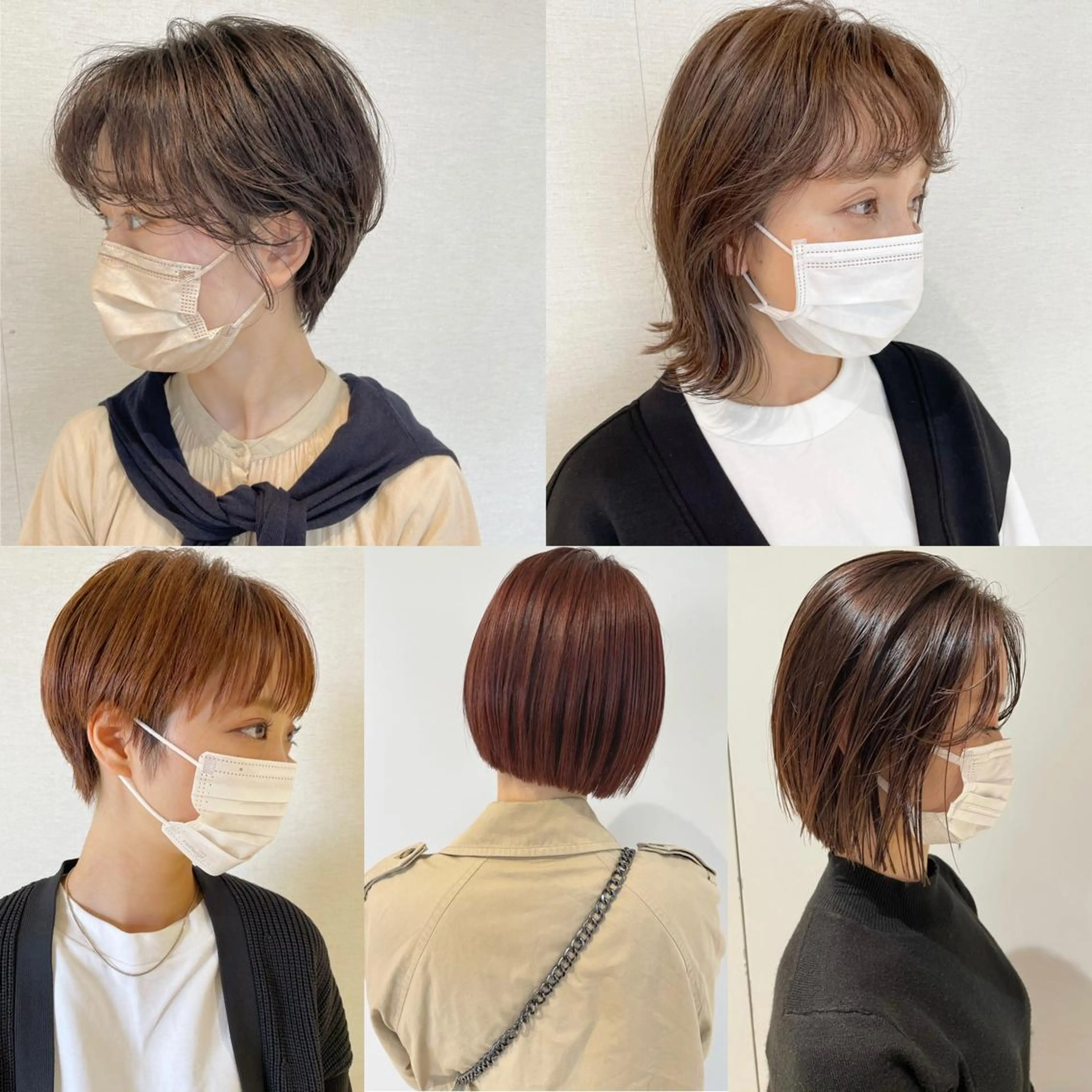 ショート カラー パーマ カット ヘアカラー ❤️ダブルカラー 髪質改善❤️SAYAのヘアスタイル