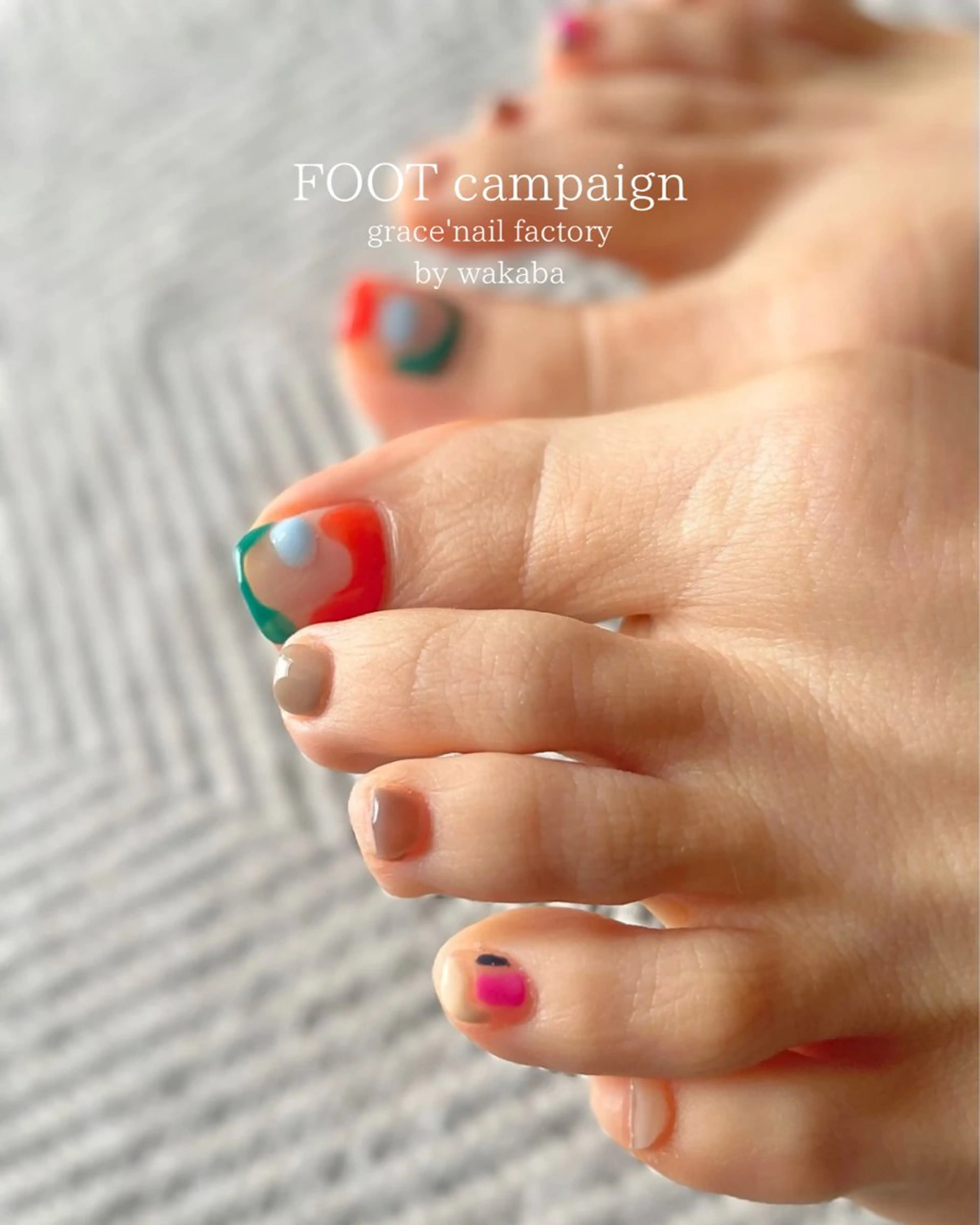 ネイル 大阪/堀江ニュアンス WAKABAのネイルデザイン