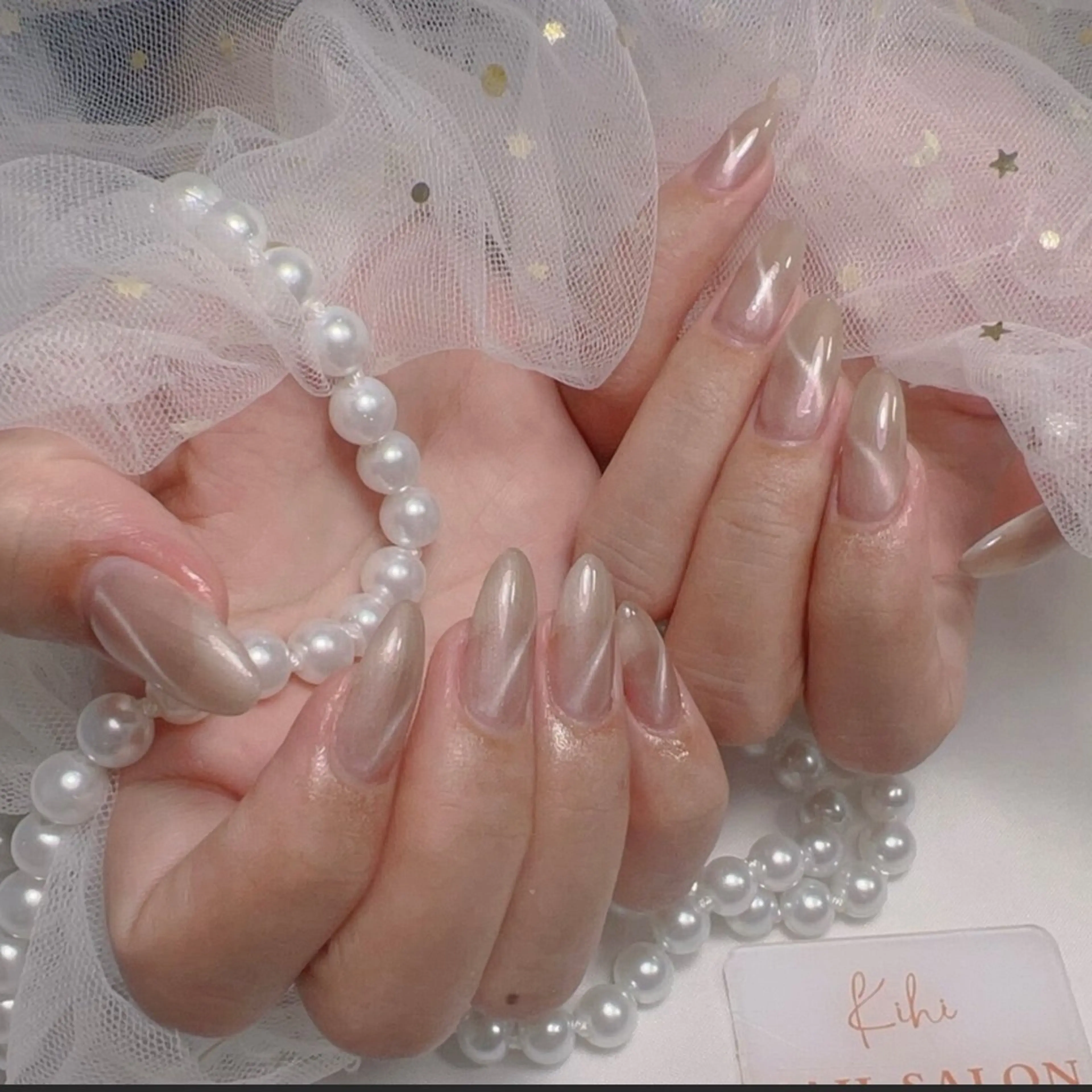 ネイル アートネイル フレンチネイル ジェルネイル グラデーション 韓国ネイル 久保田 マリコのネイルデザイン