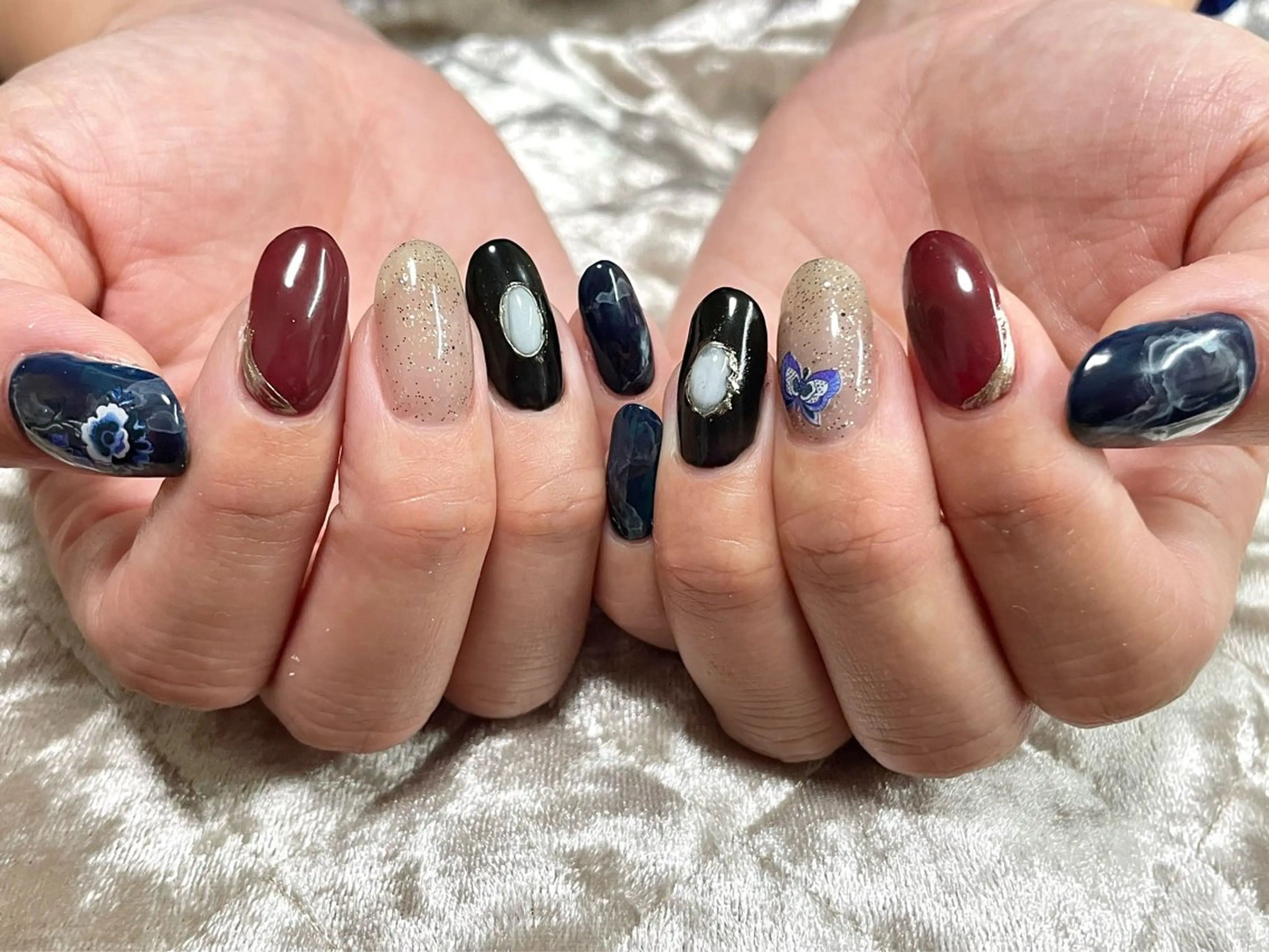 ネイル ハンドネイル ショートネイル専門店 フェルンヴェー代々木のネイルデザイン