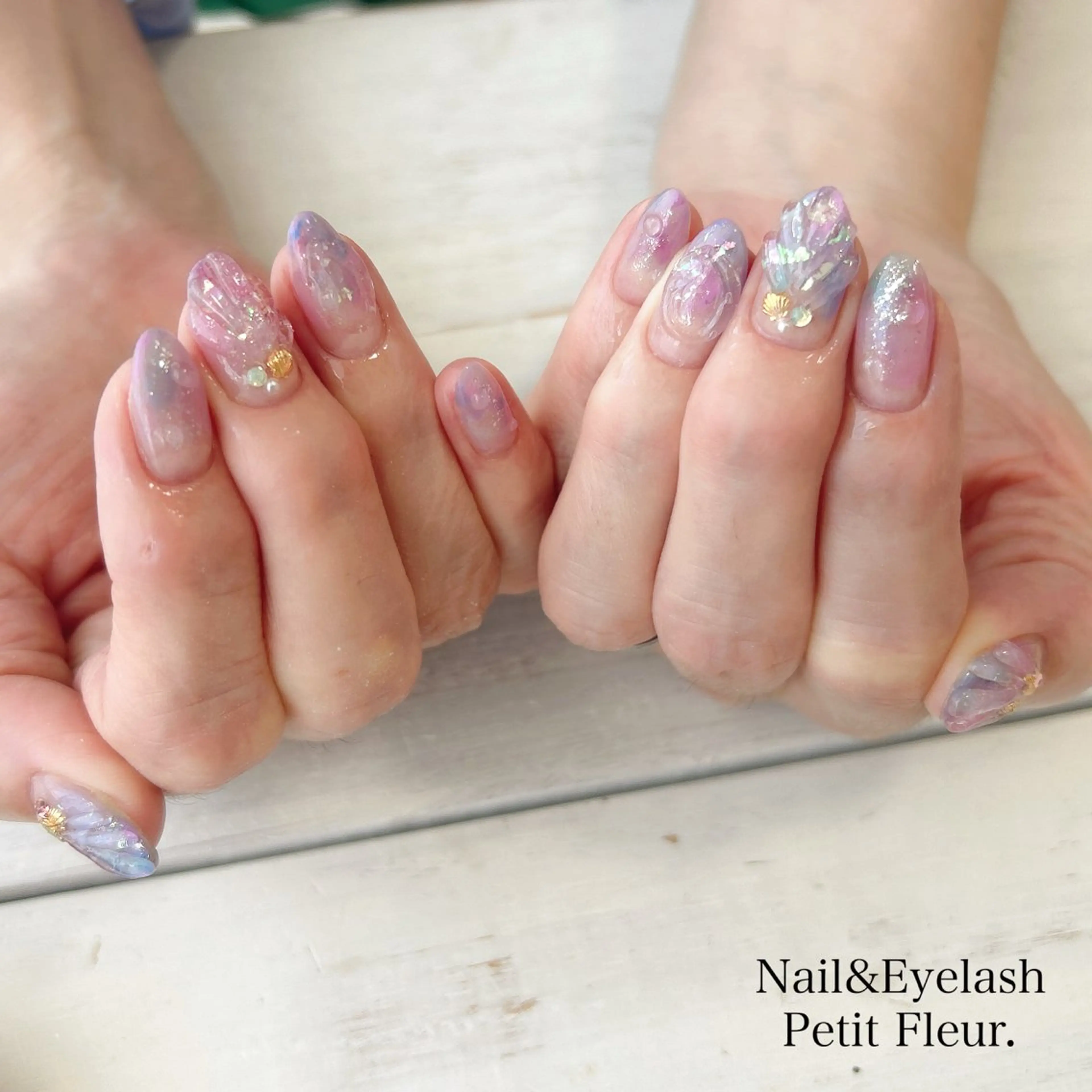 ネイル 青柳 亜梨奈のマツエク・マツパデザイン