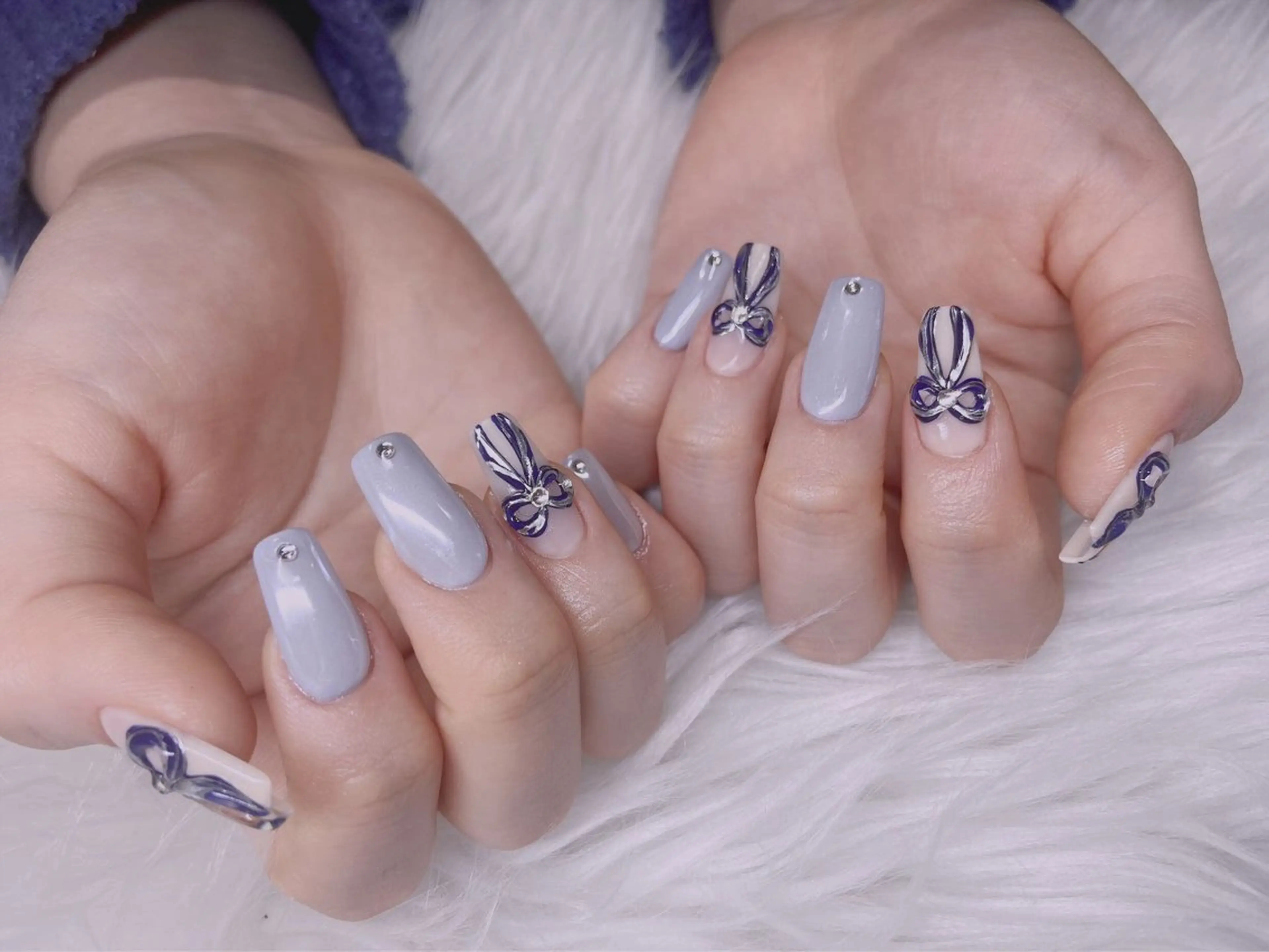 ネイル 長さだし専門店 M2　rikaのネイルデザイン