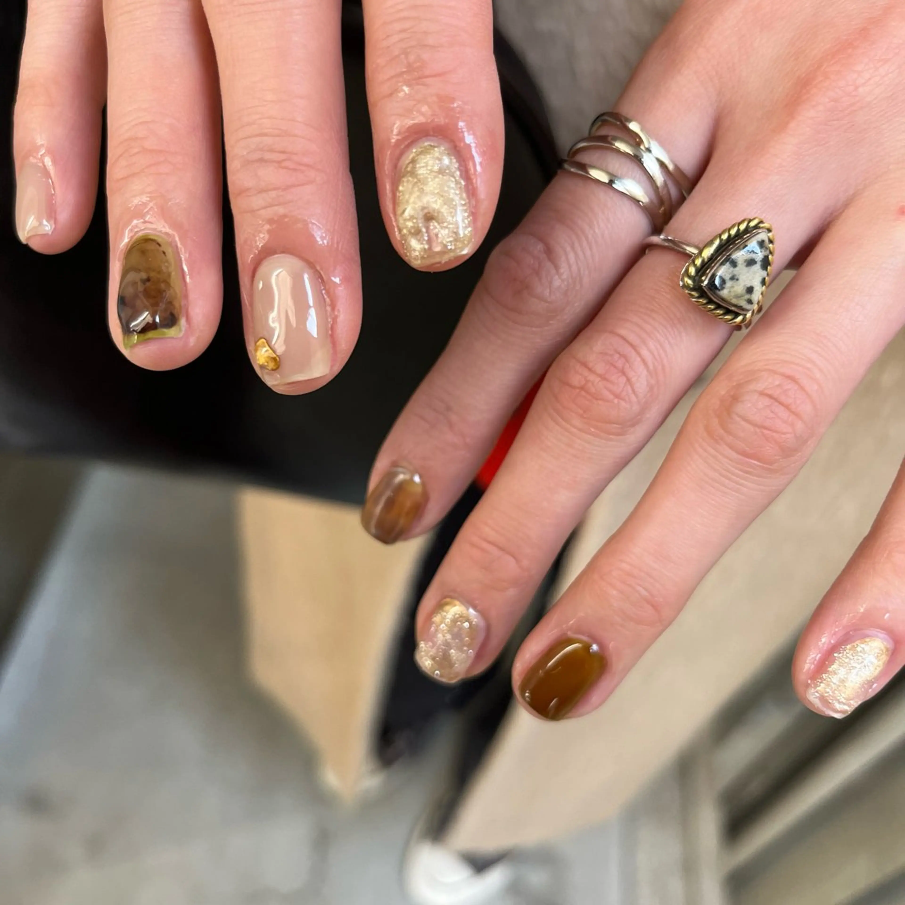 ネイル ニュアンスネイル mitsuki / Manonのネイルデザイン