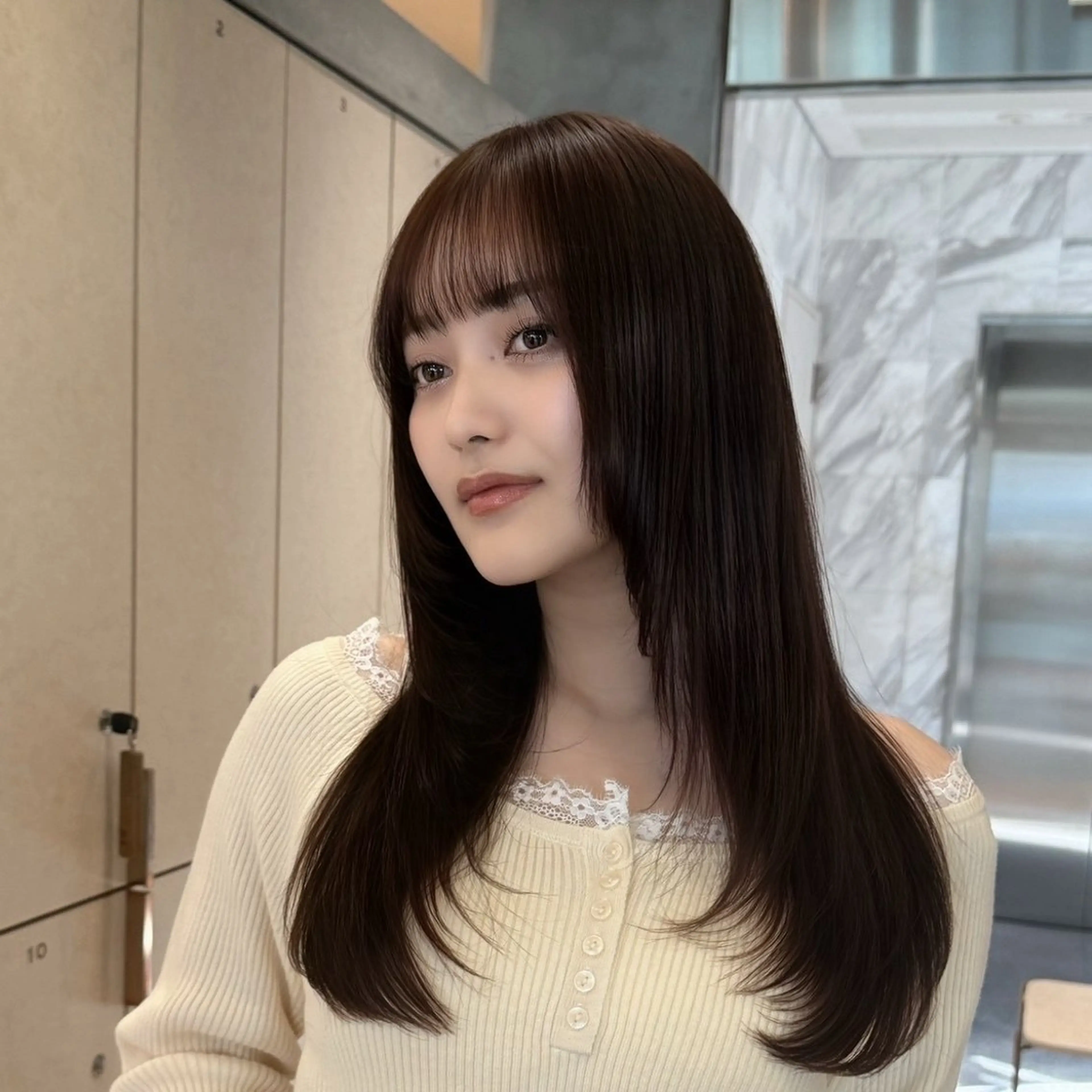 ロング ボブ /カット/しょうきのヘアスタイル