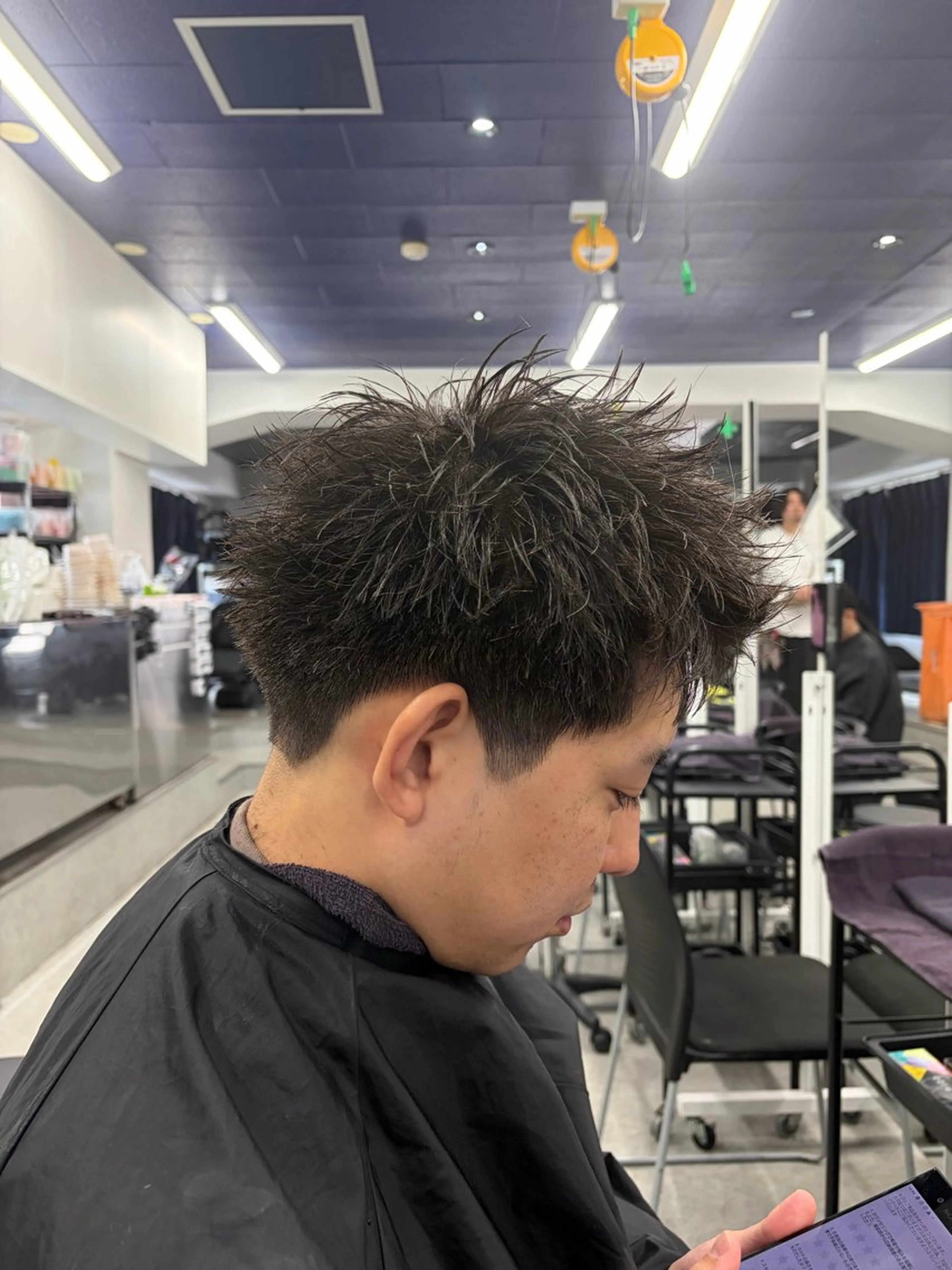 ショート メンズ スパイキーショート ショートヘア 【"漢らしい" 作ります】昇陽のヘアスタイル