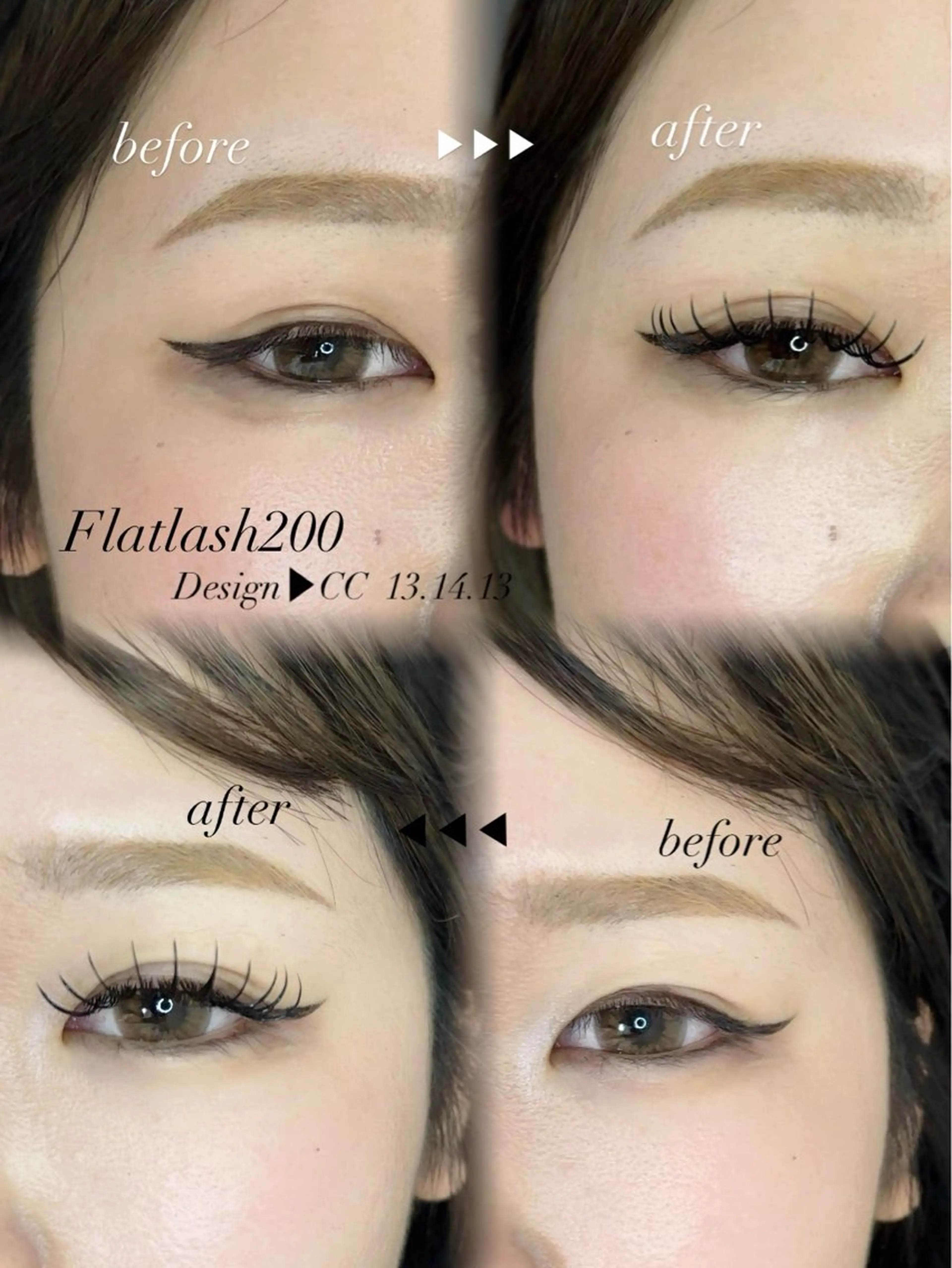 マツエク・マツパ マツエク -y- hinaのマツエク・マツパデザイン