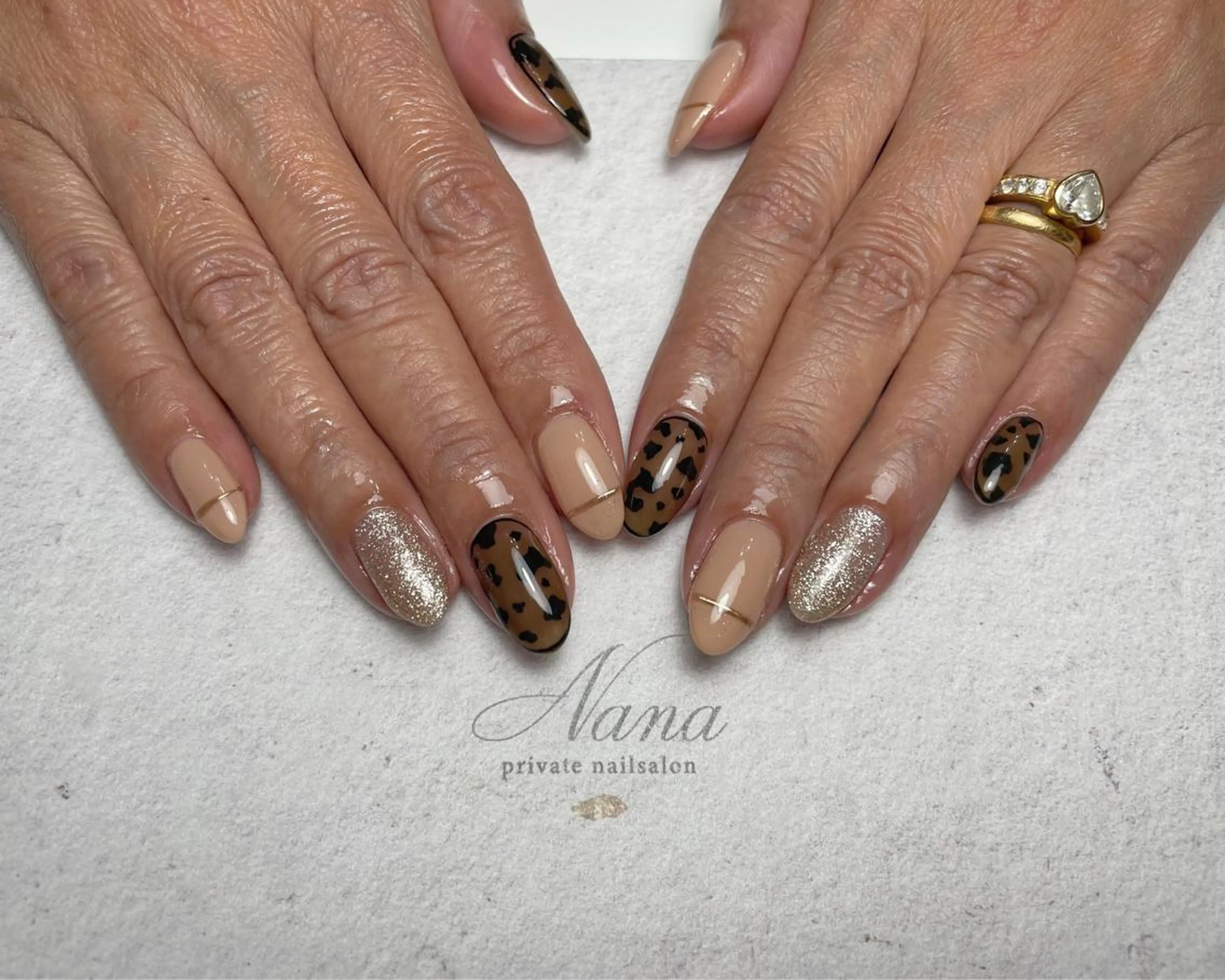 ネイル アニマル柄 nailsalon NANAのネイルデザイン