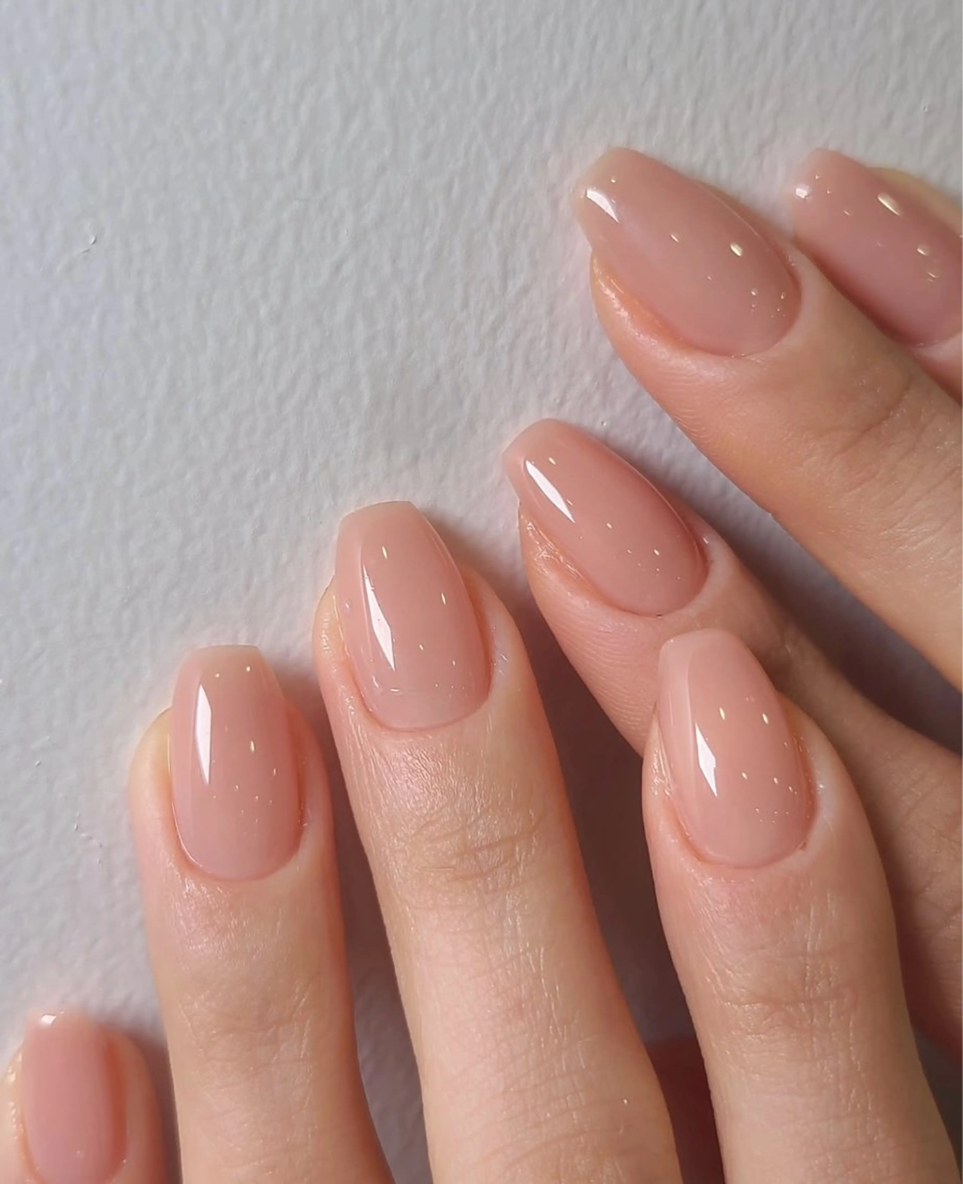 ネイル ワンカラーネイル sora ❄️のネイルデザイン