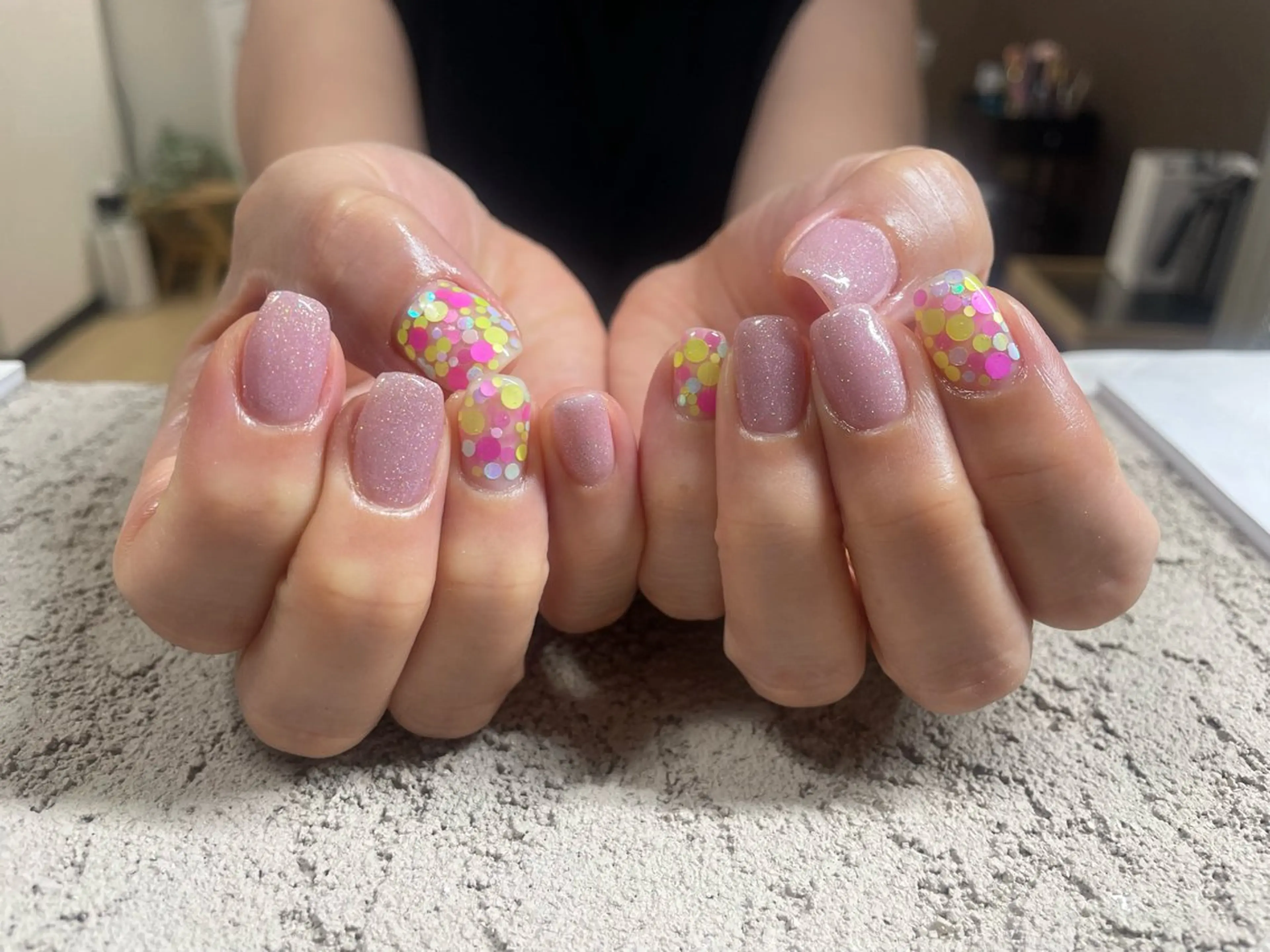 ネイル 韓国ネイル salon te.のネイルデザイン