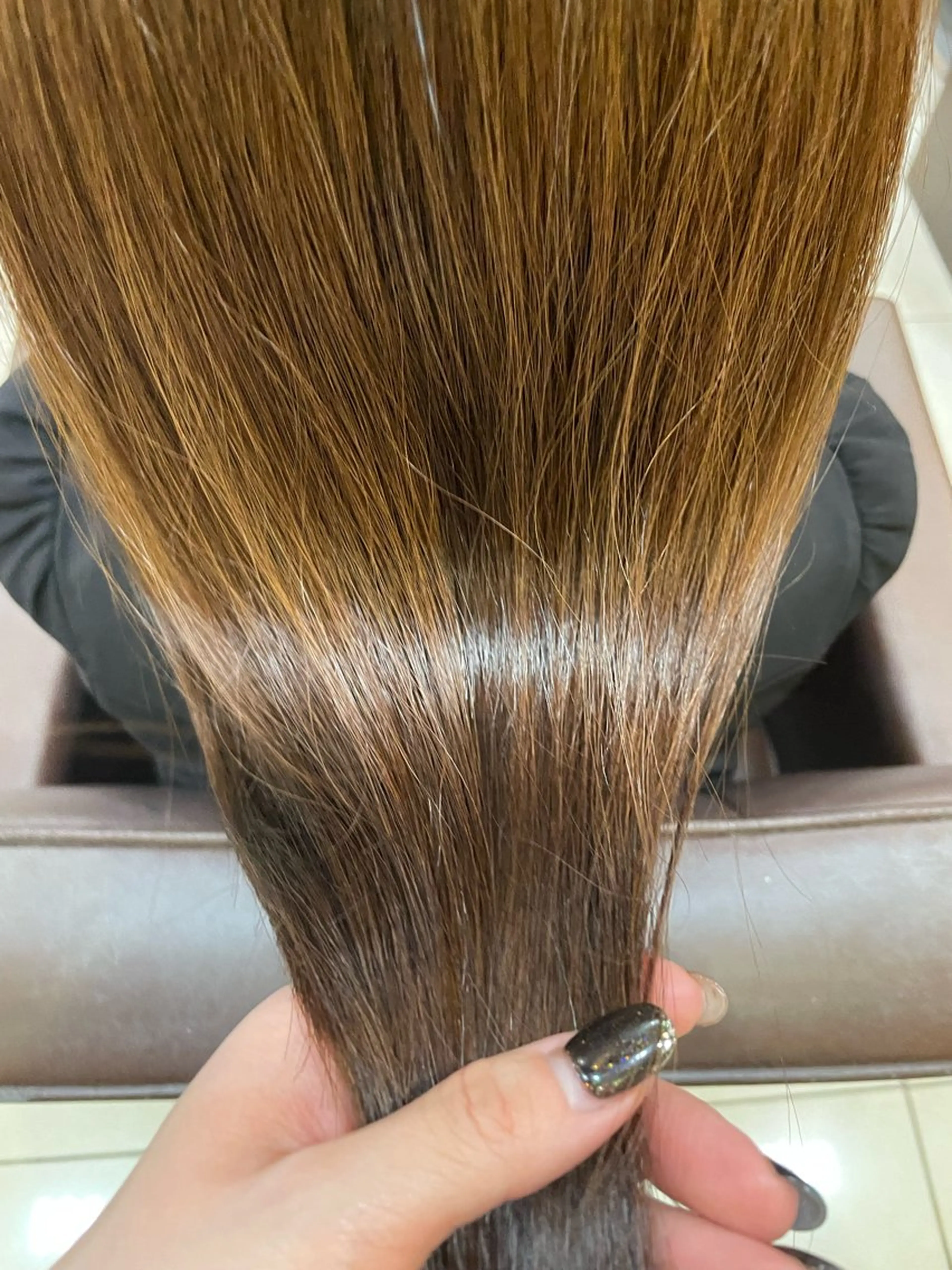 セミロング カラー カット ヘアカラー トリートメント 似合わせまつパ× 透け感カラー/ゆりのヘアスタイル