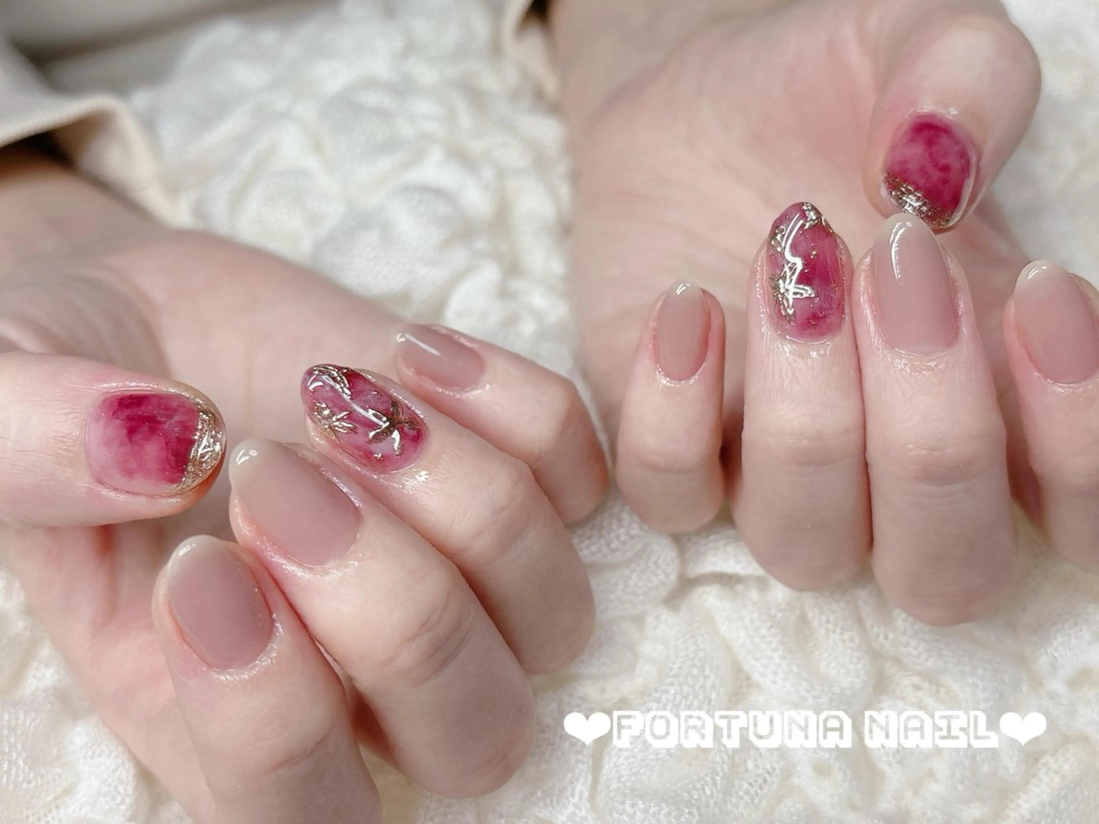 ネイル ハンドネイル ハンドケア Nail •Head スパFortunaのネイルデザイン