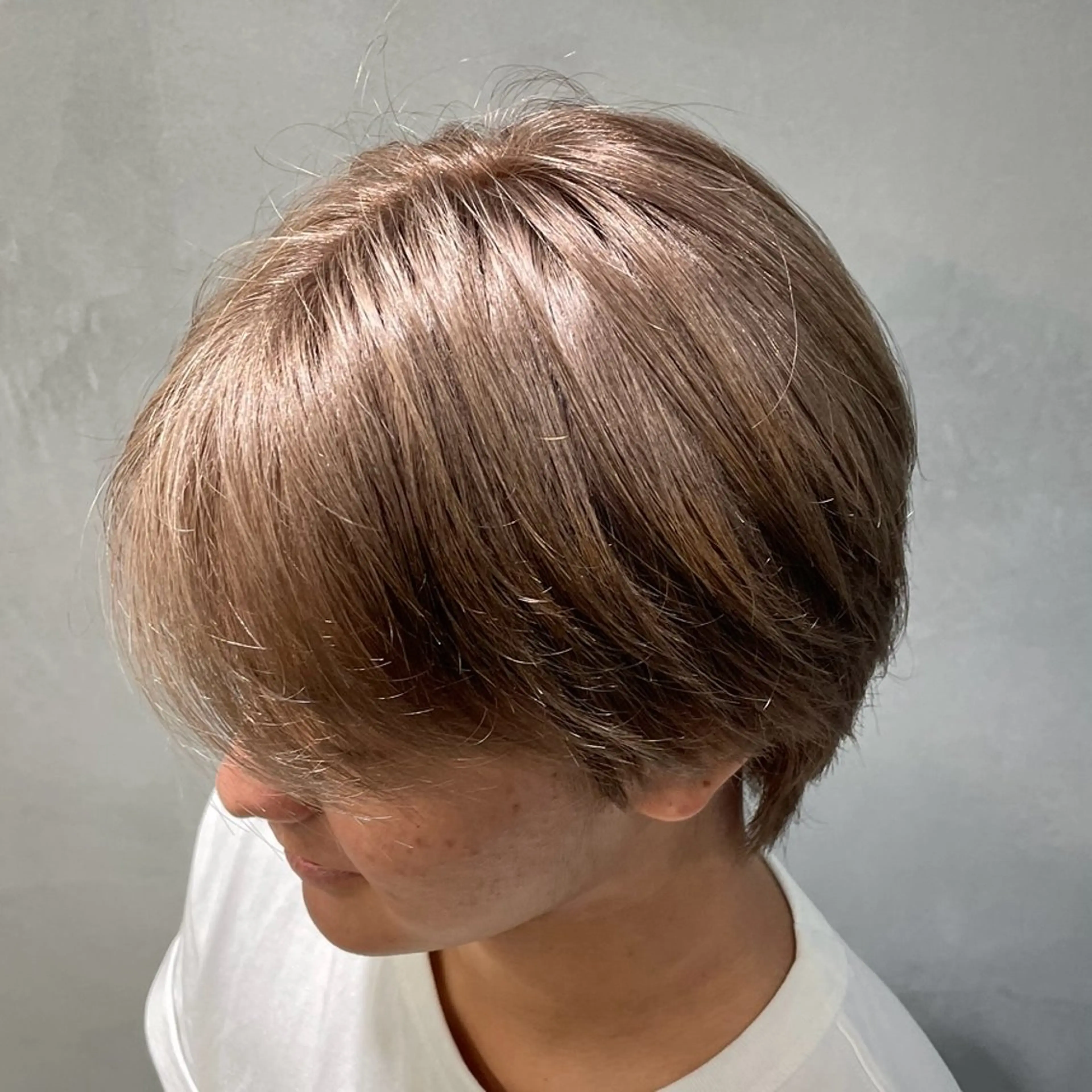 ミディアム カラー ヘアアレンジ メンズ fifth 石川 凪のヘアスタイル