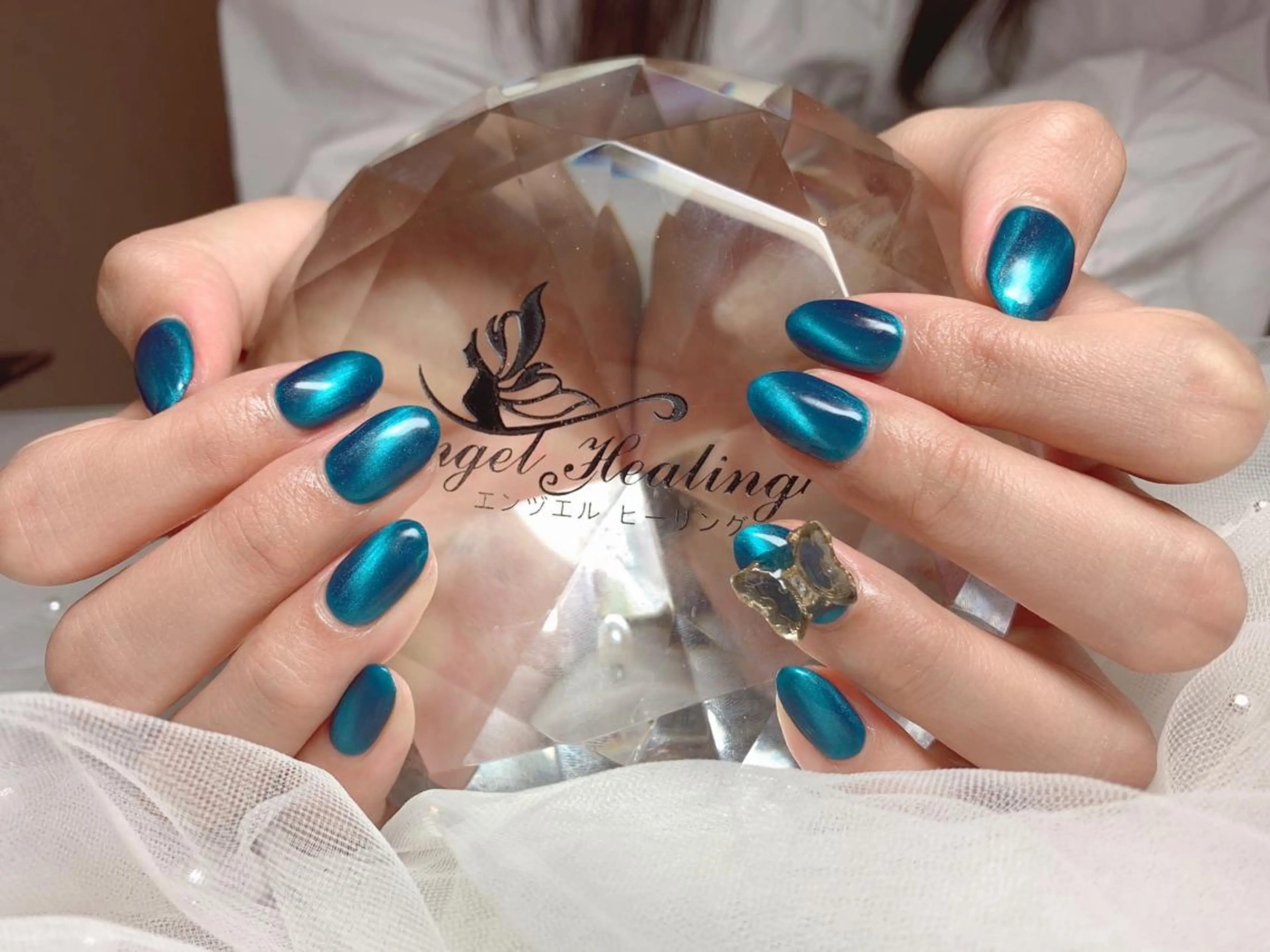 ネイル マグネットネイル エンジェル ヒーリング 矢場町店のネイルデザイン