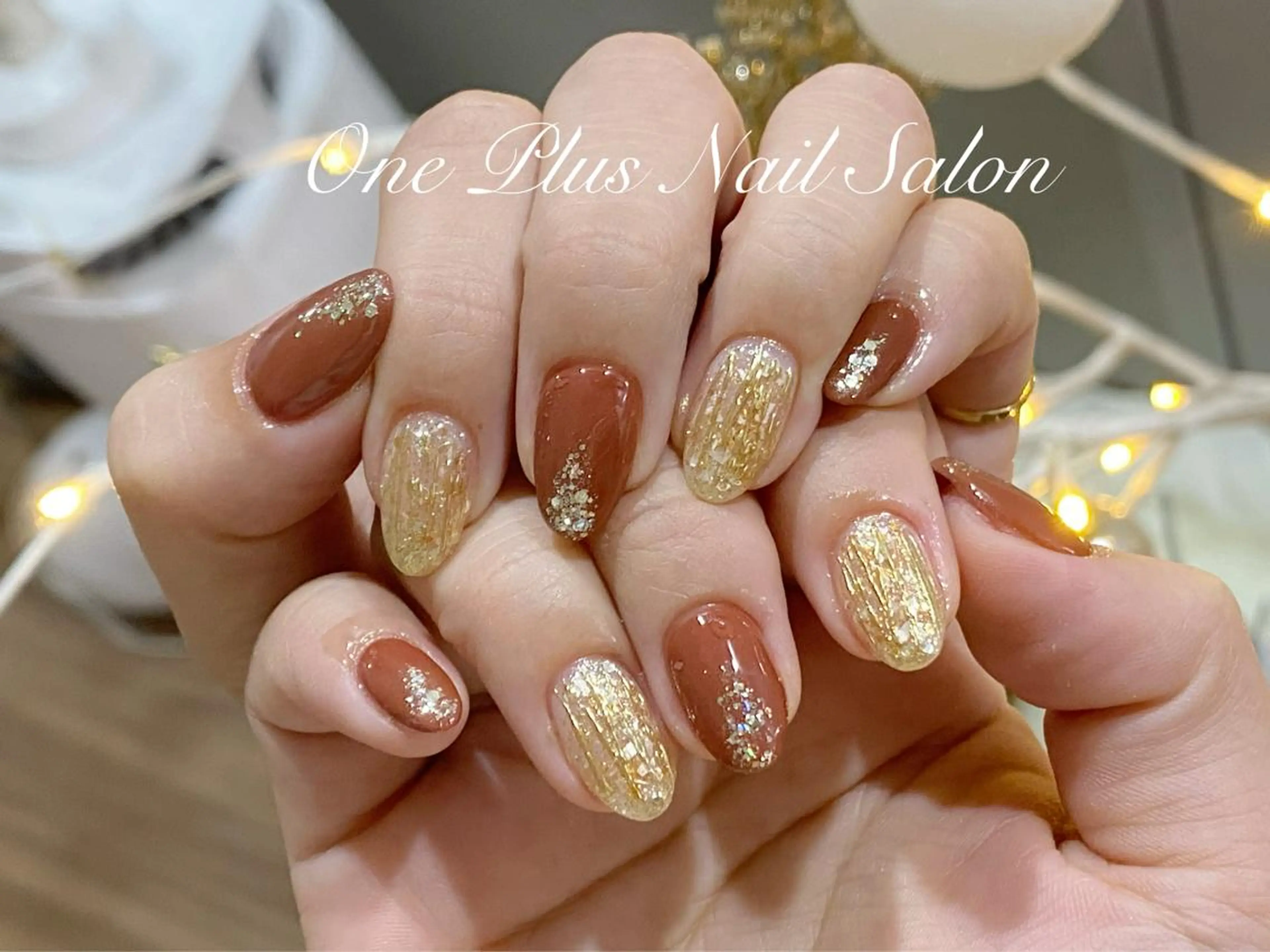 ショート ハンドネイル One Plus Nail Salonのネイルデザイン