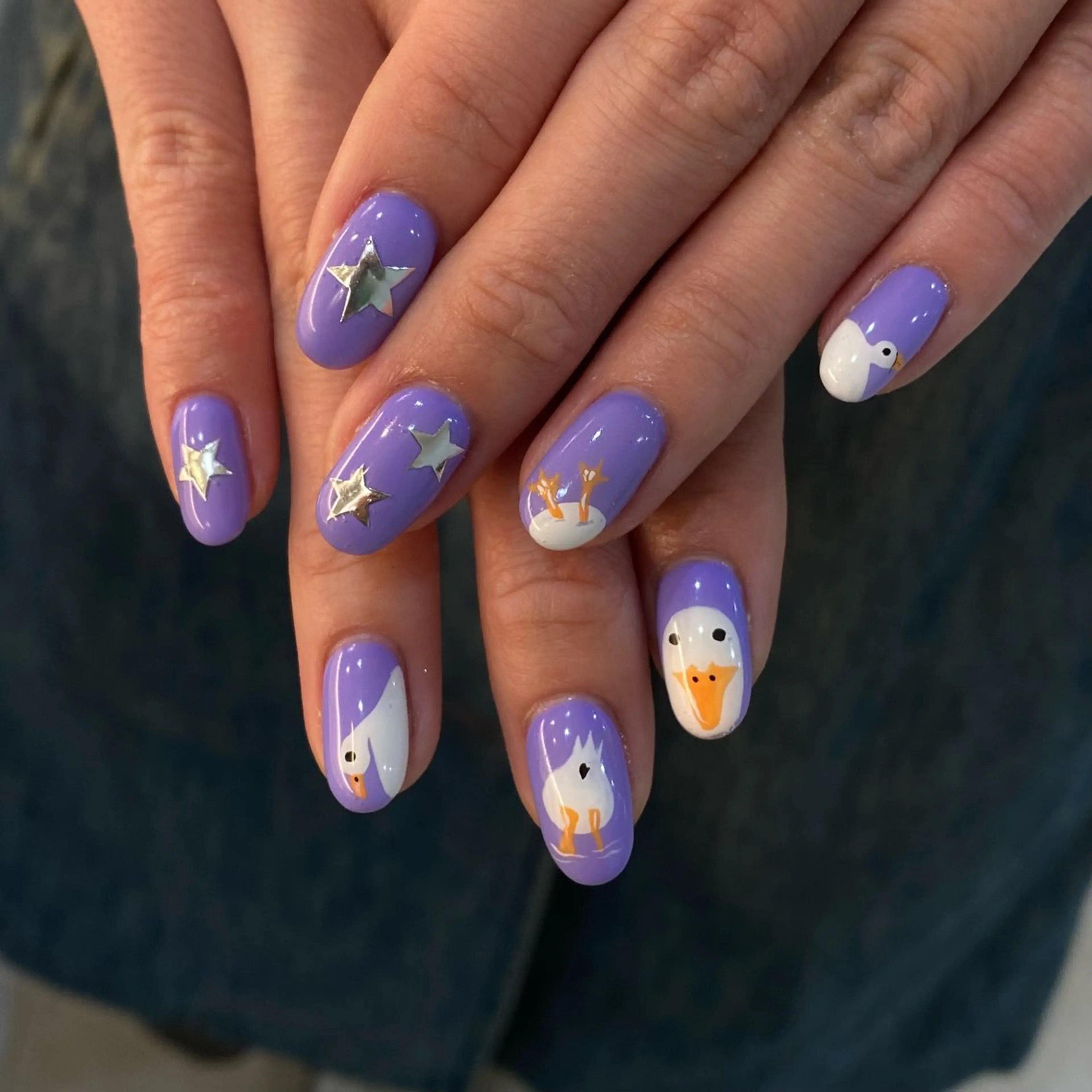 ネイル ハンドネイル フットネイル nano/きもかわ nail🐬🫧のネイルデザイン