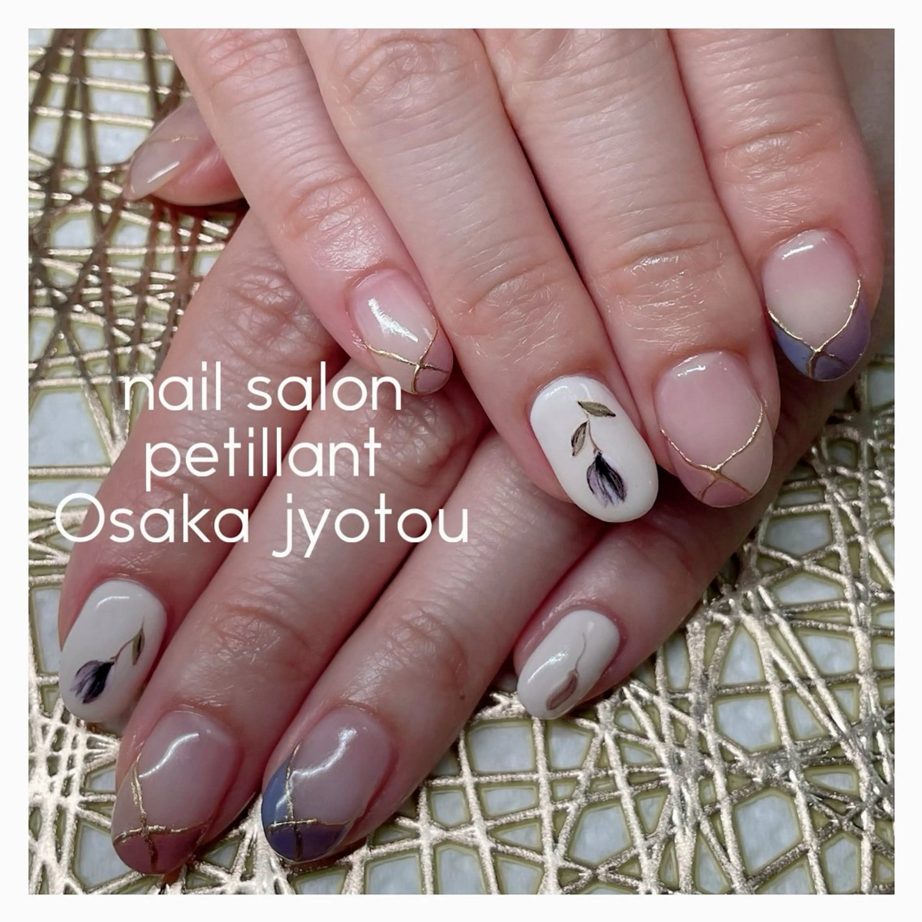 ネイル フットネイル 春ネイル petillant所属・nail salon petillantのネイルデザイン