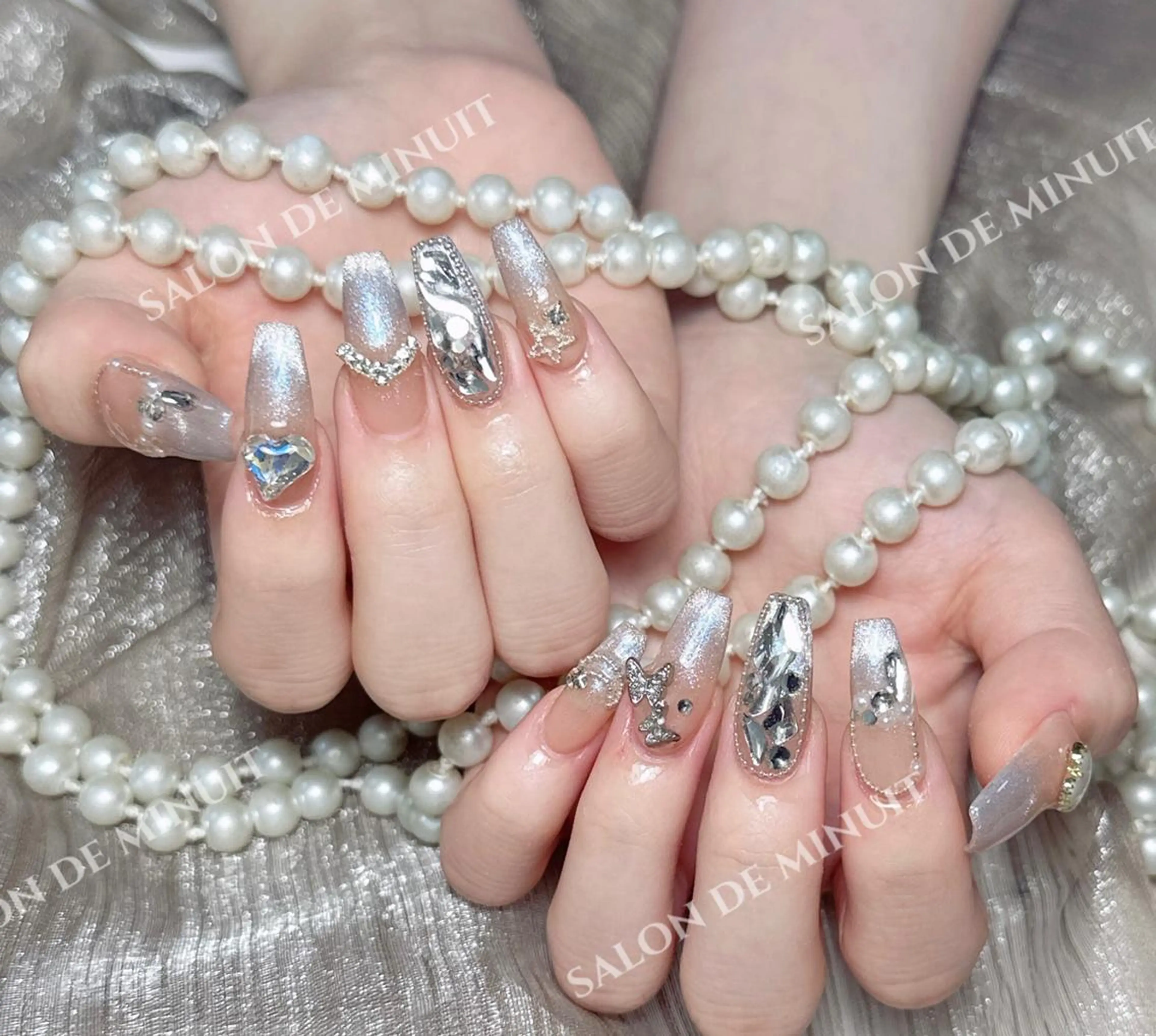 ネイル ハンドネイル ハンドケア Momo 🤍のネイルデザイン