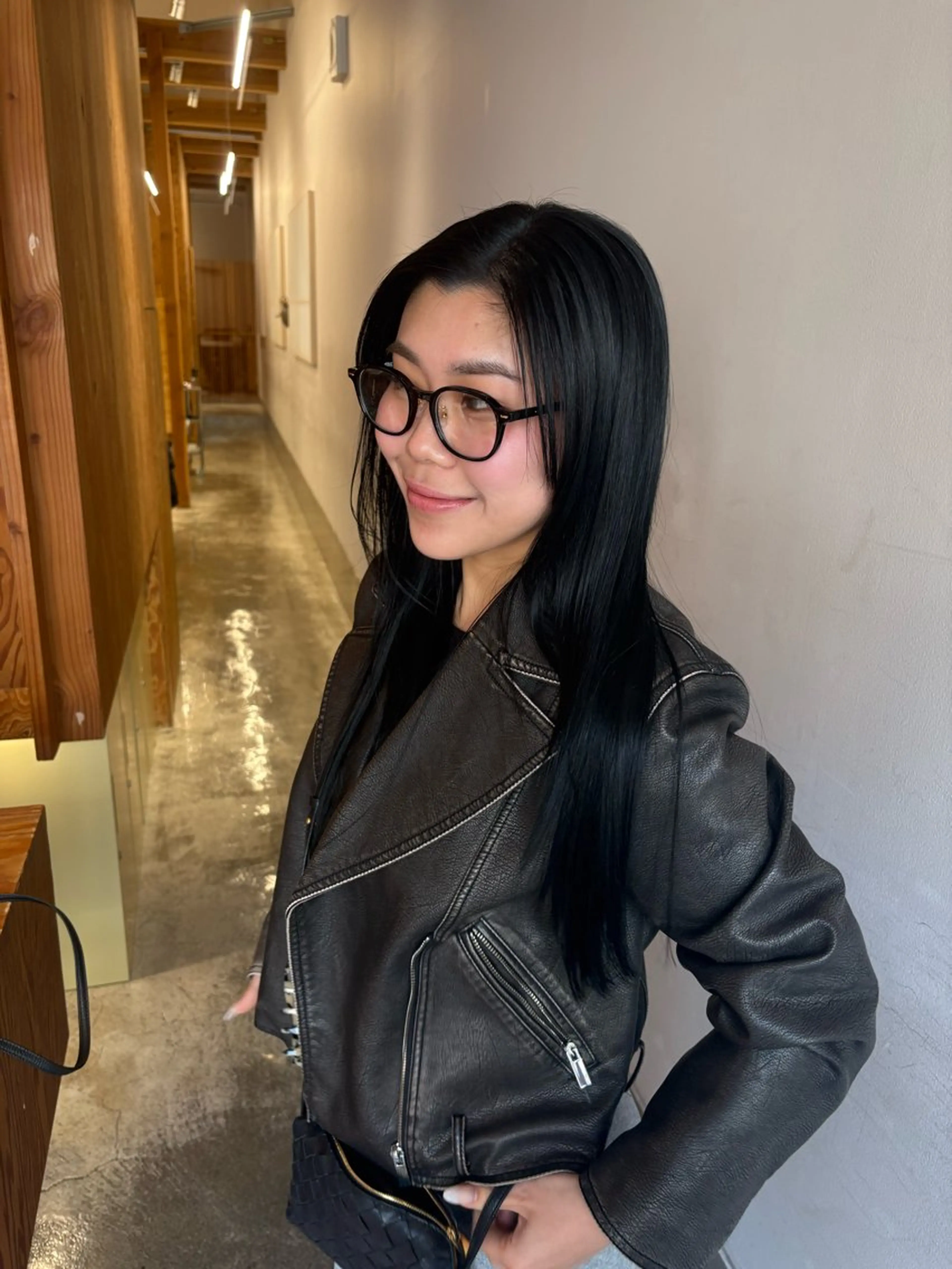 ロング カラー 한국에English OK🌼unaのヘアスタイル