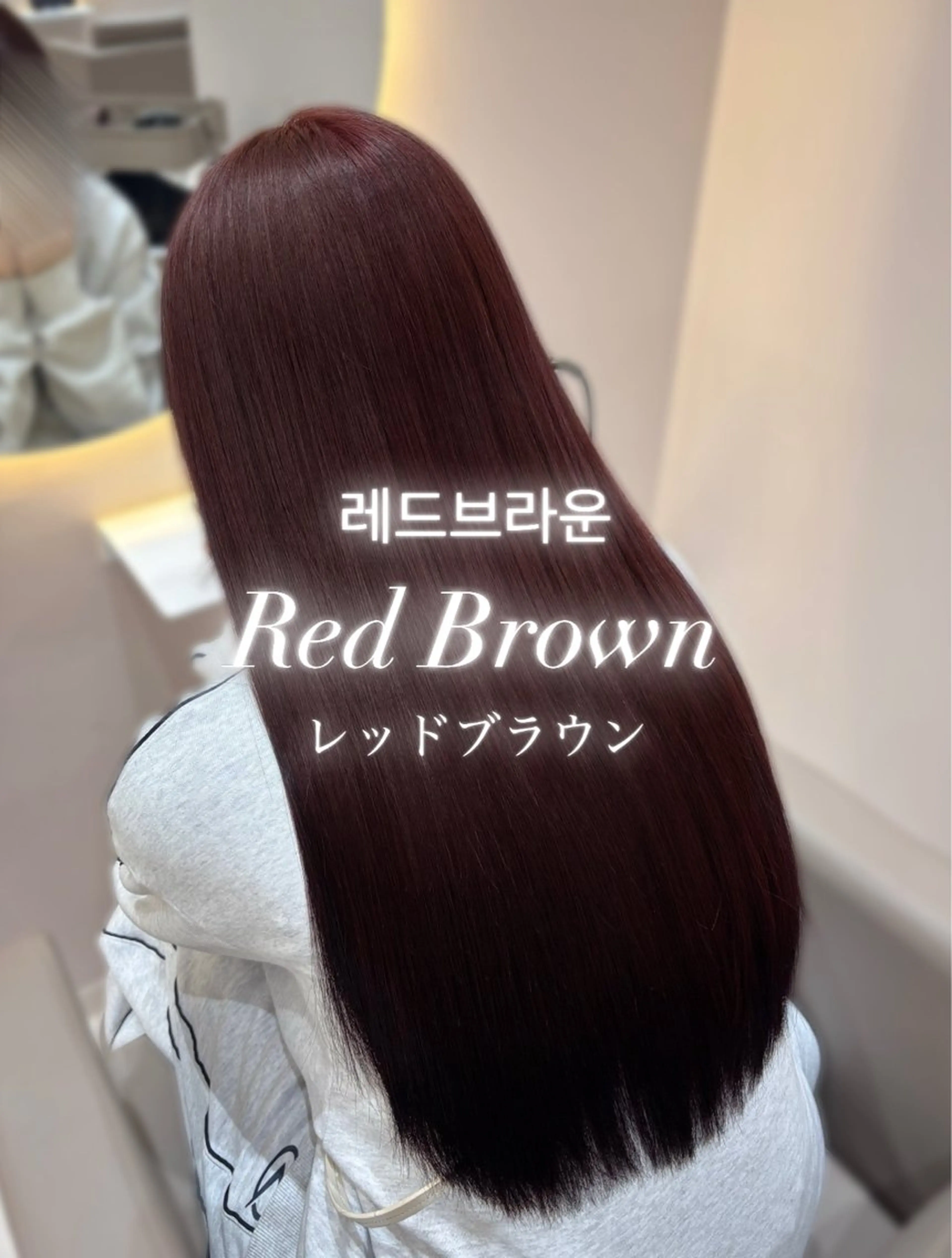 ロング ヘアカラー トリートメント 🤍AINA🤍 Zina高田馬場のヘアスタイル