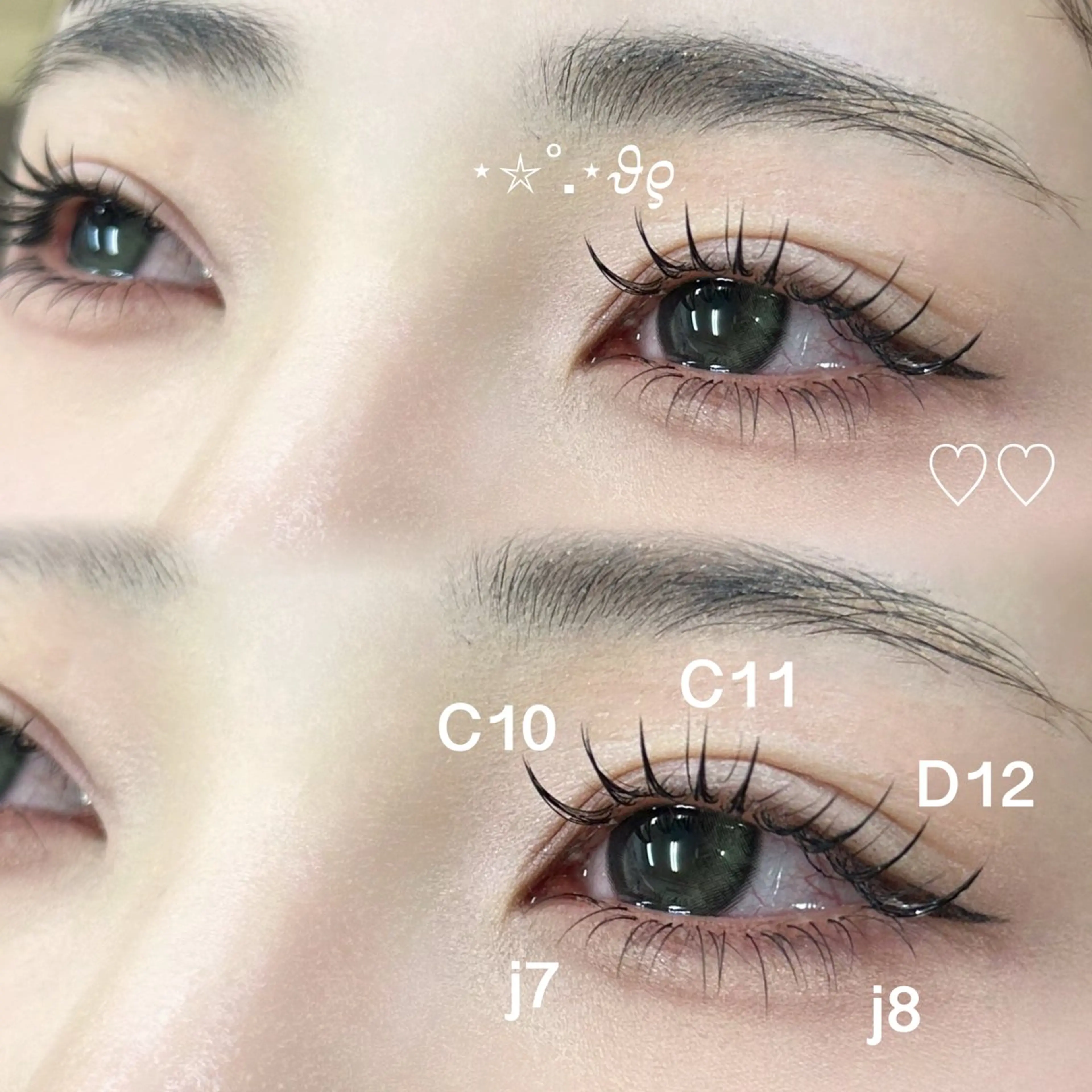 マツエク・マツパ マツエク ⟡.·Bianca アビコ 🎀のマツエク・マツパデザイン