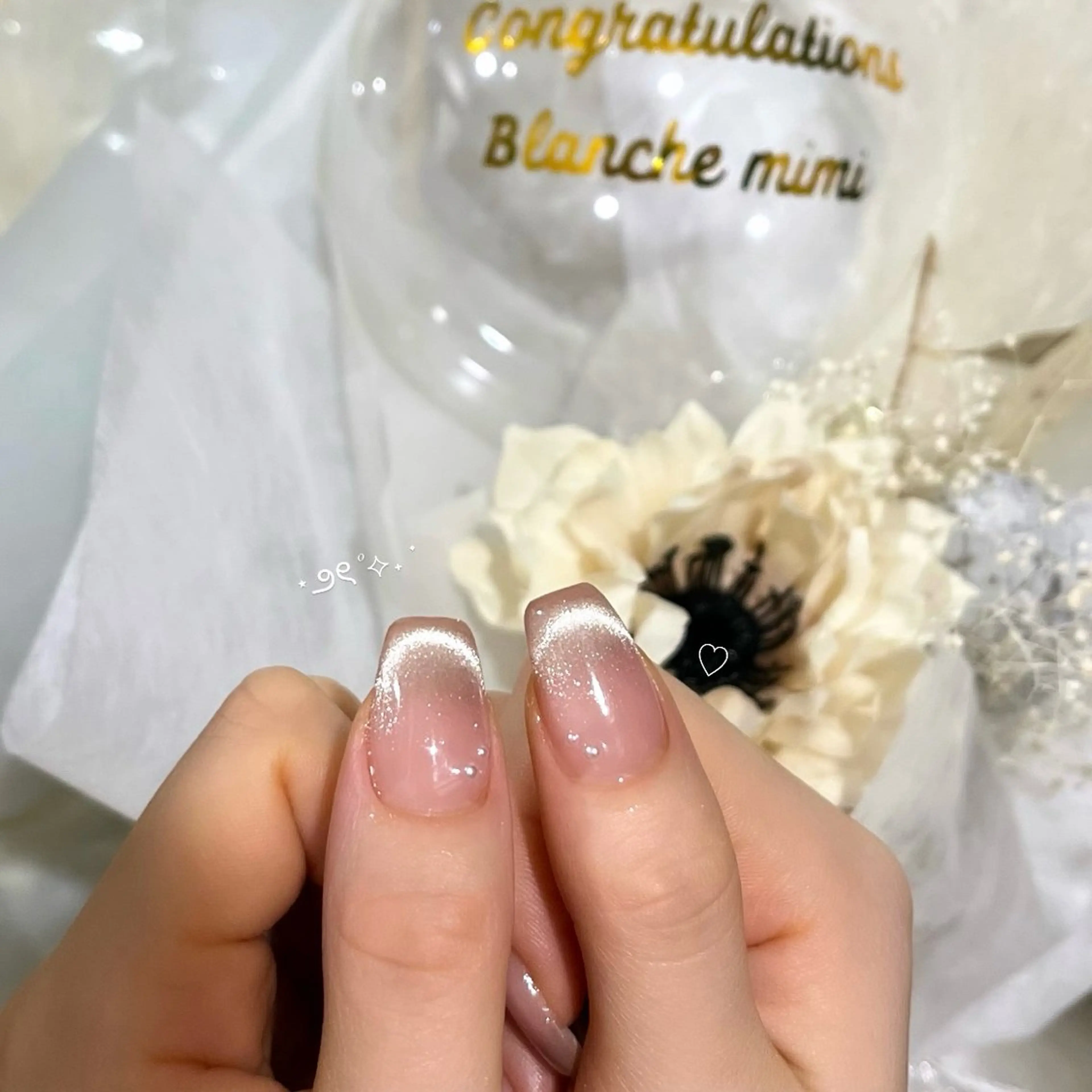 ネイル ハンドネイル Blanche mimi.u_aのネイルデザイン