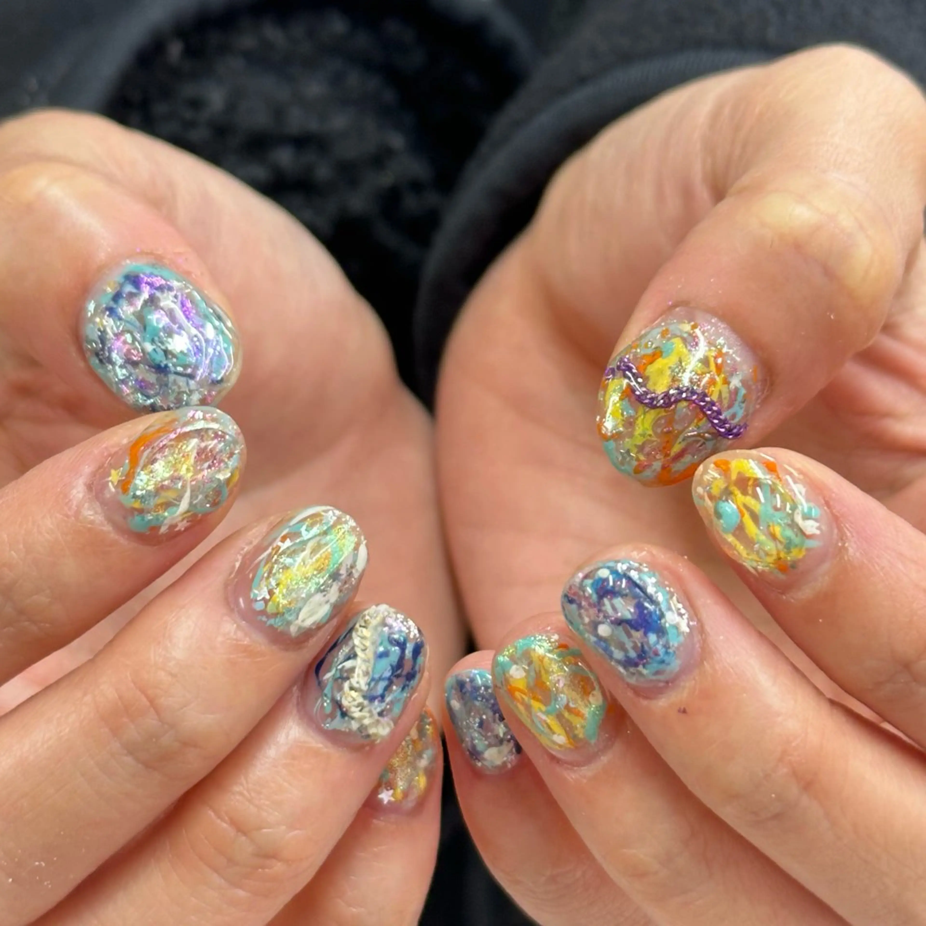 ネイル ハンドネイル フットネイル YukaRyu /癖デザインのネイルデザイン