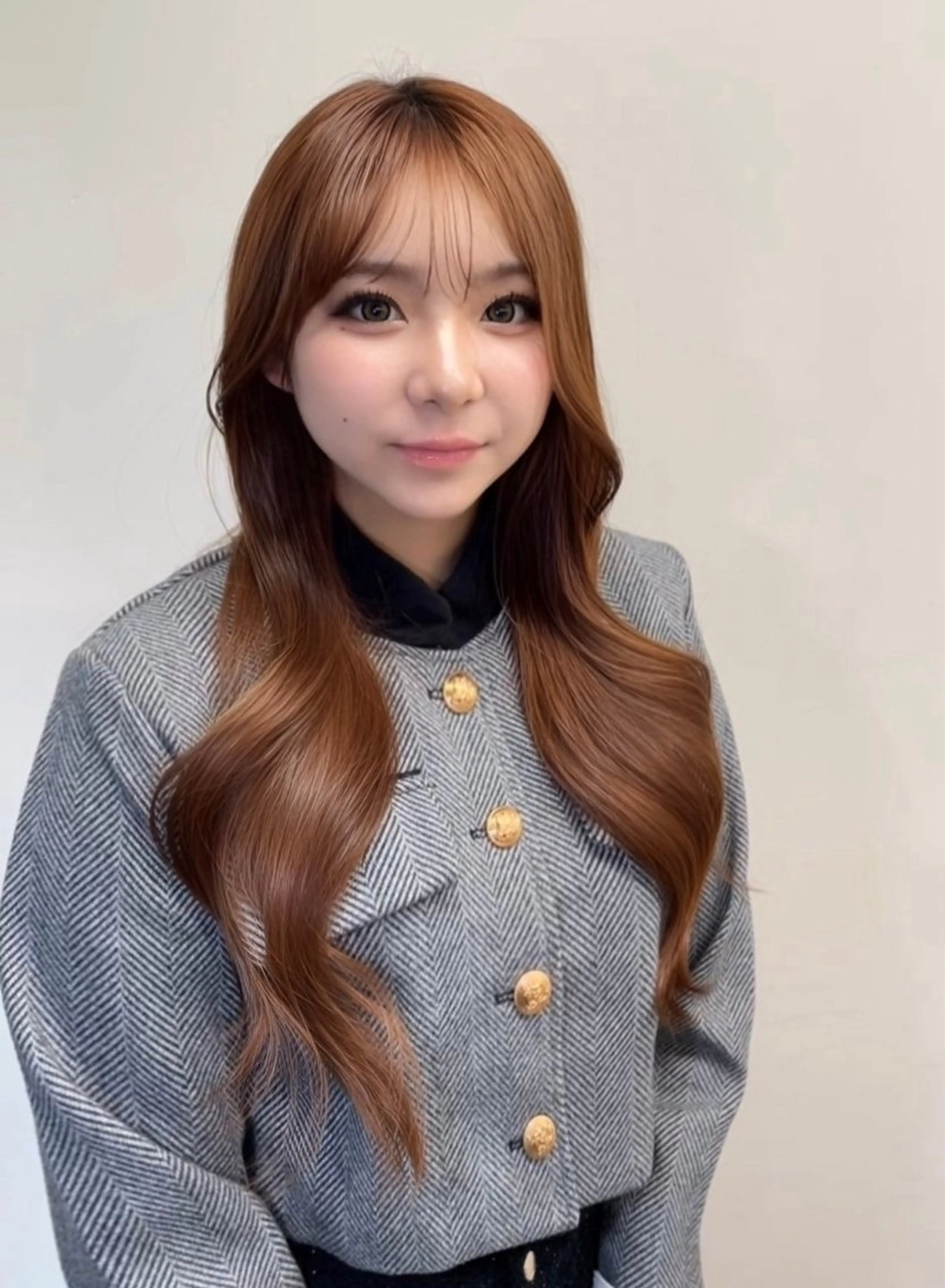 ロング カラー 京谷 日向のヘアスタイル